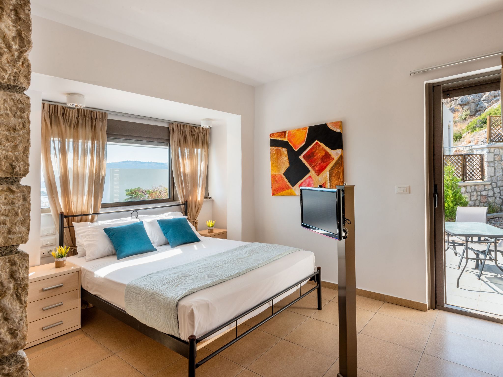 Villa CostaMare - Luxuriöse, neu gebaute Steinvilla-Dedans