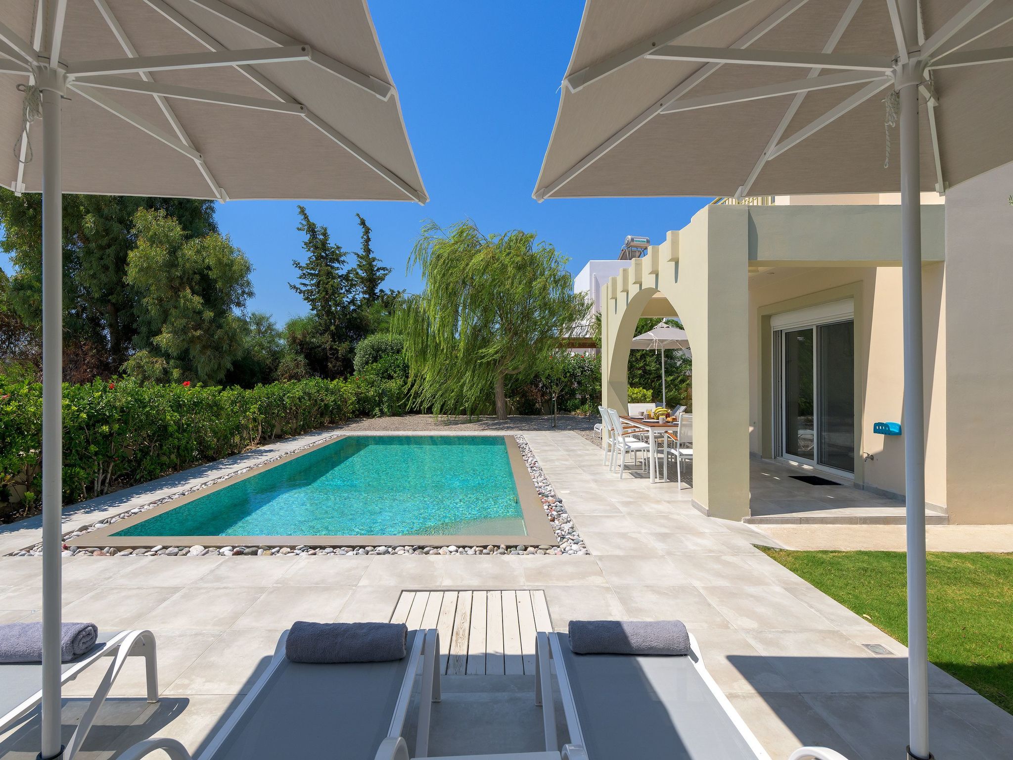 Liebevoll ausgestattetes Haus in ruhiger Lage mit beheiztem Pool und Meerblick-Image-tags.info