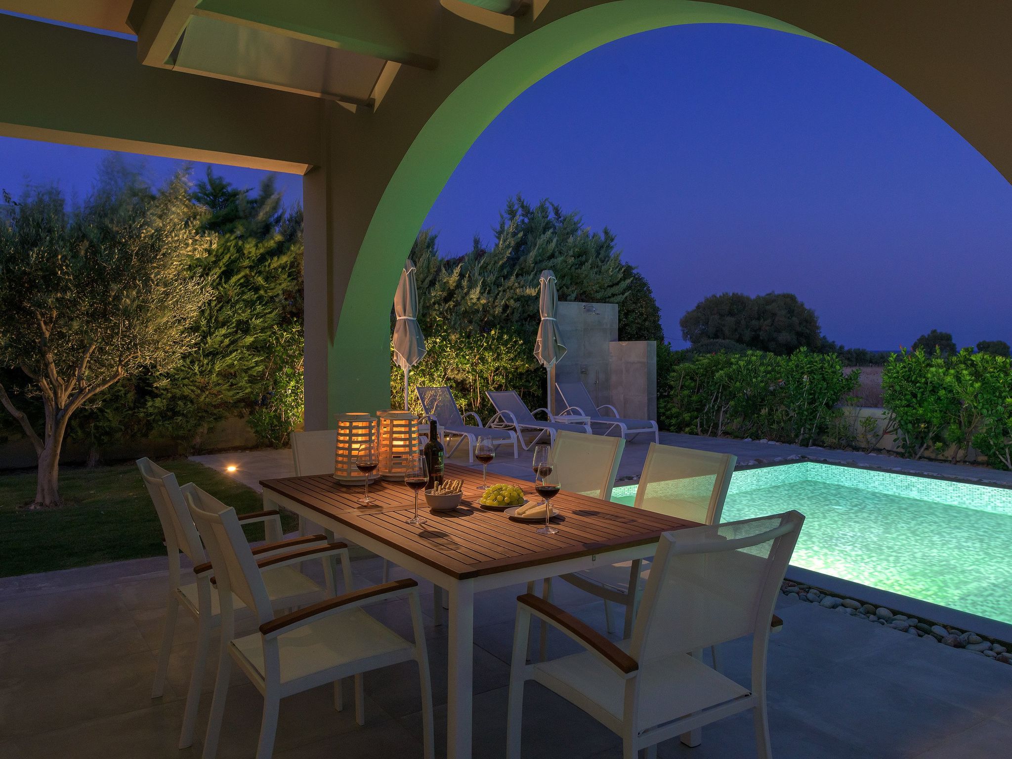 Liebevoll ausgestattetes Haus in ruhiger Lage mit beheiztem Pool und Meerblick-Image-tags.info