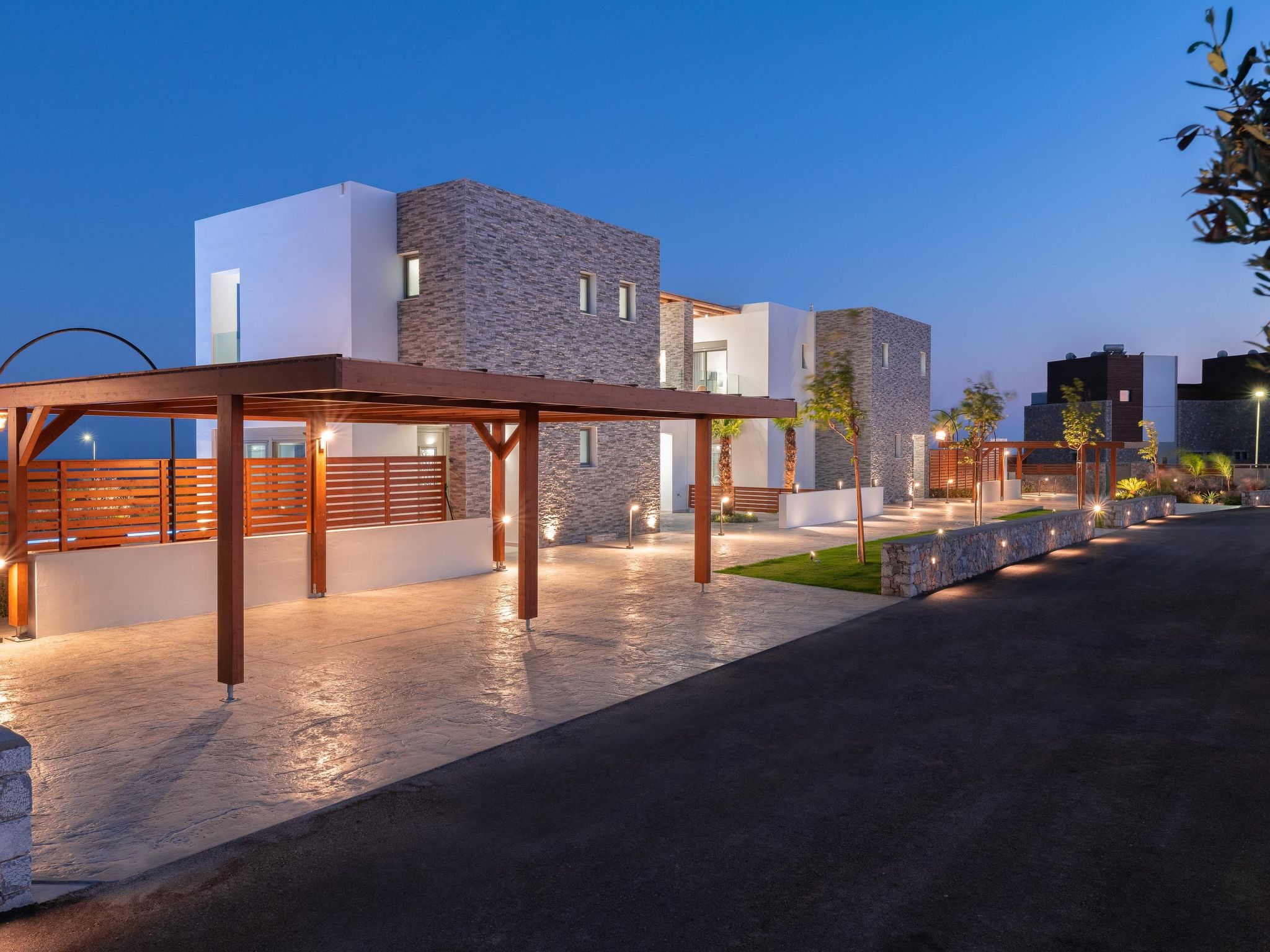 Photo of Villa Pounentis auf einem Hügel in Lachania