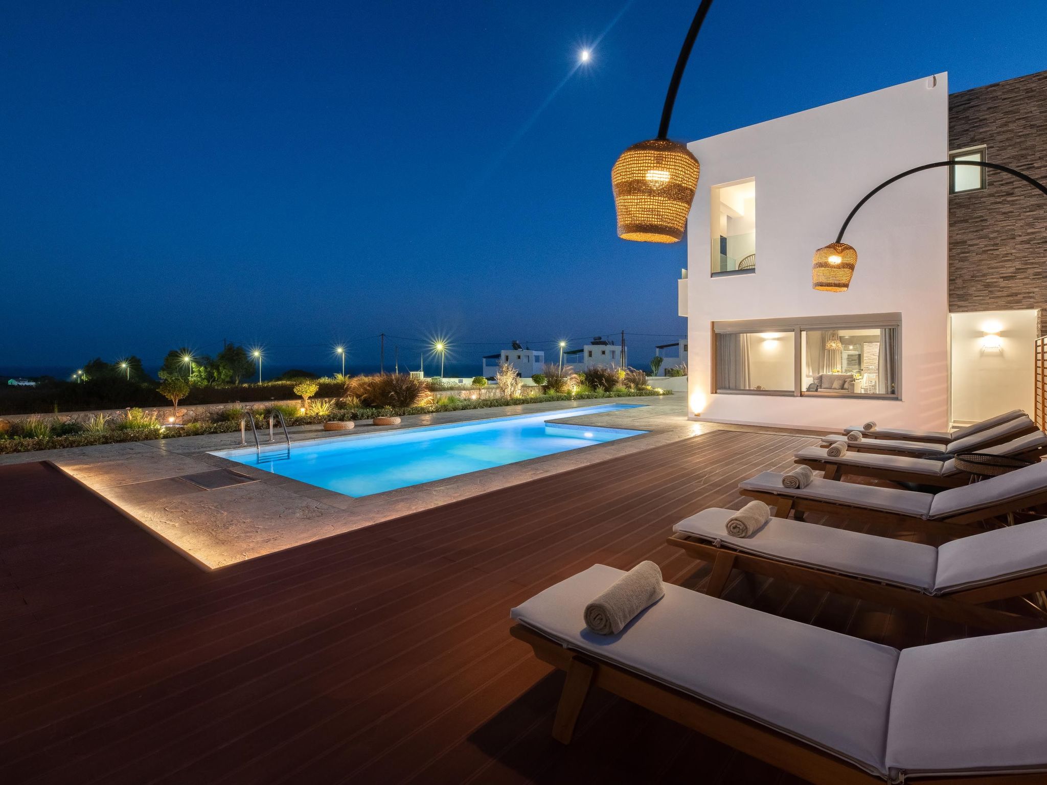 Photo of Villa Pounentis auf einem Hügel in Lachania