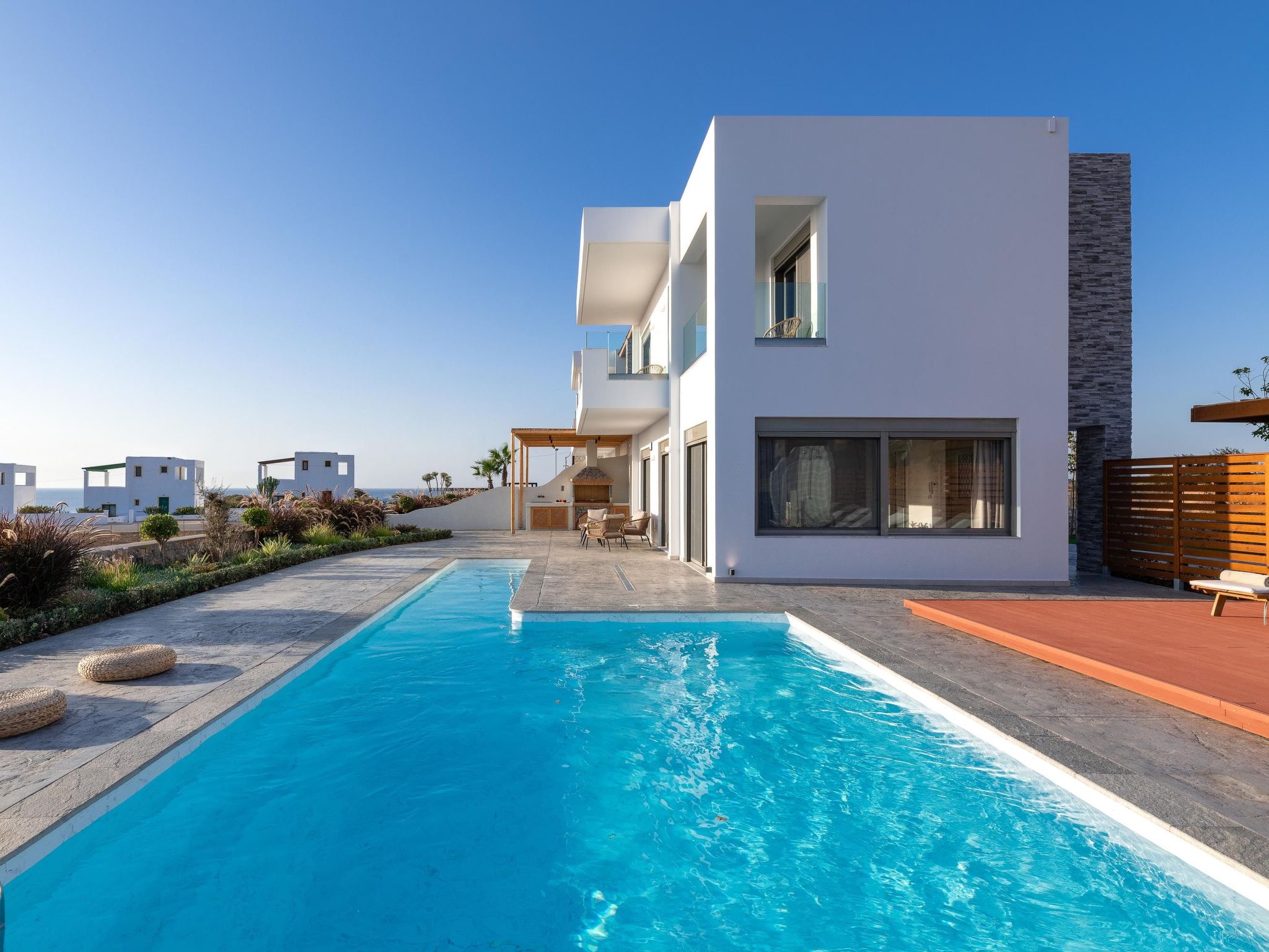 Photo of Villa Pounentis auf einem Hügel in Lachania