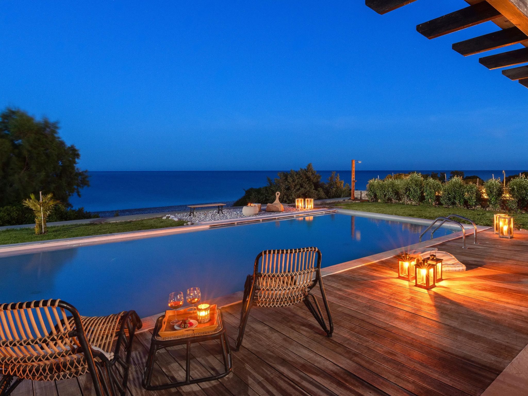 Villa Sevil mit Meerblick