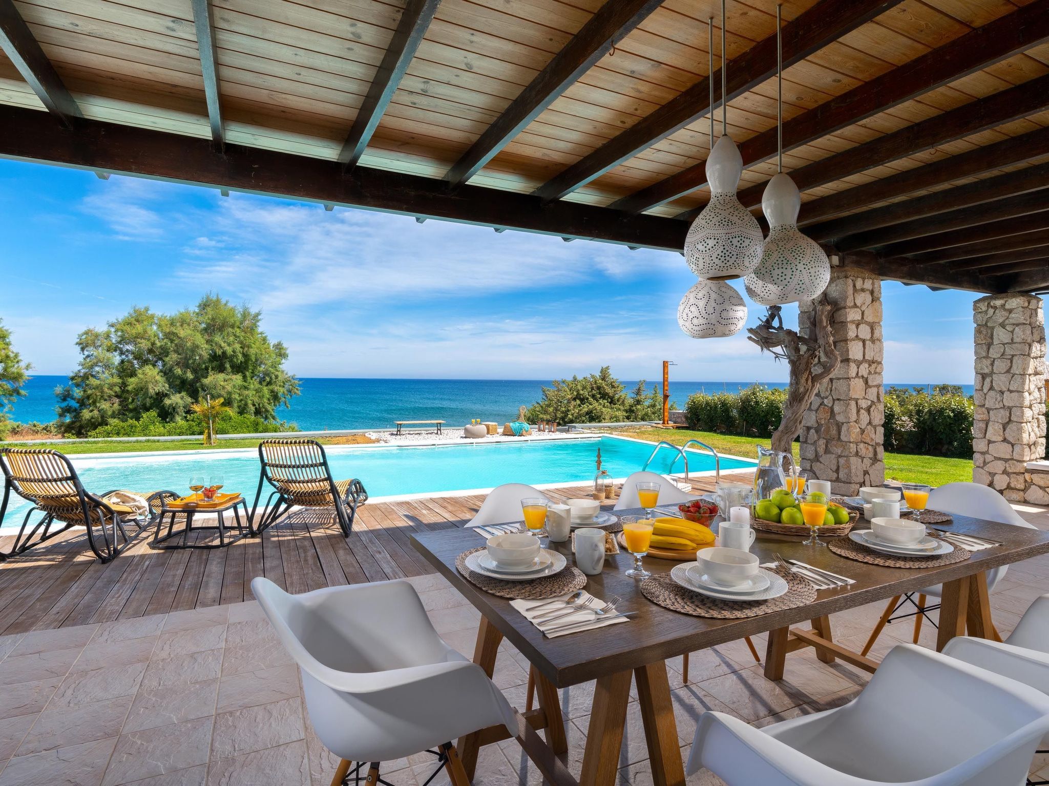 Villa Sevil mit Meerblick