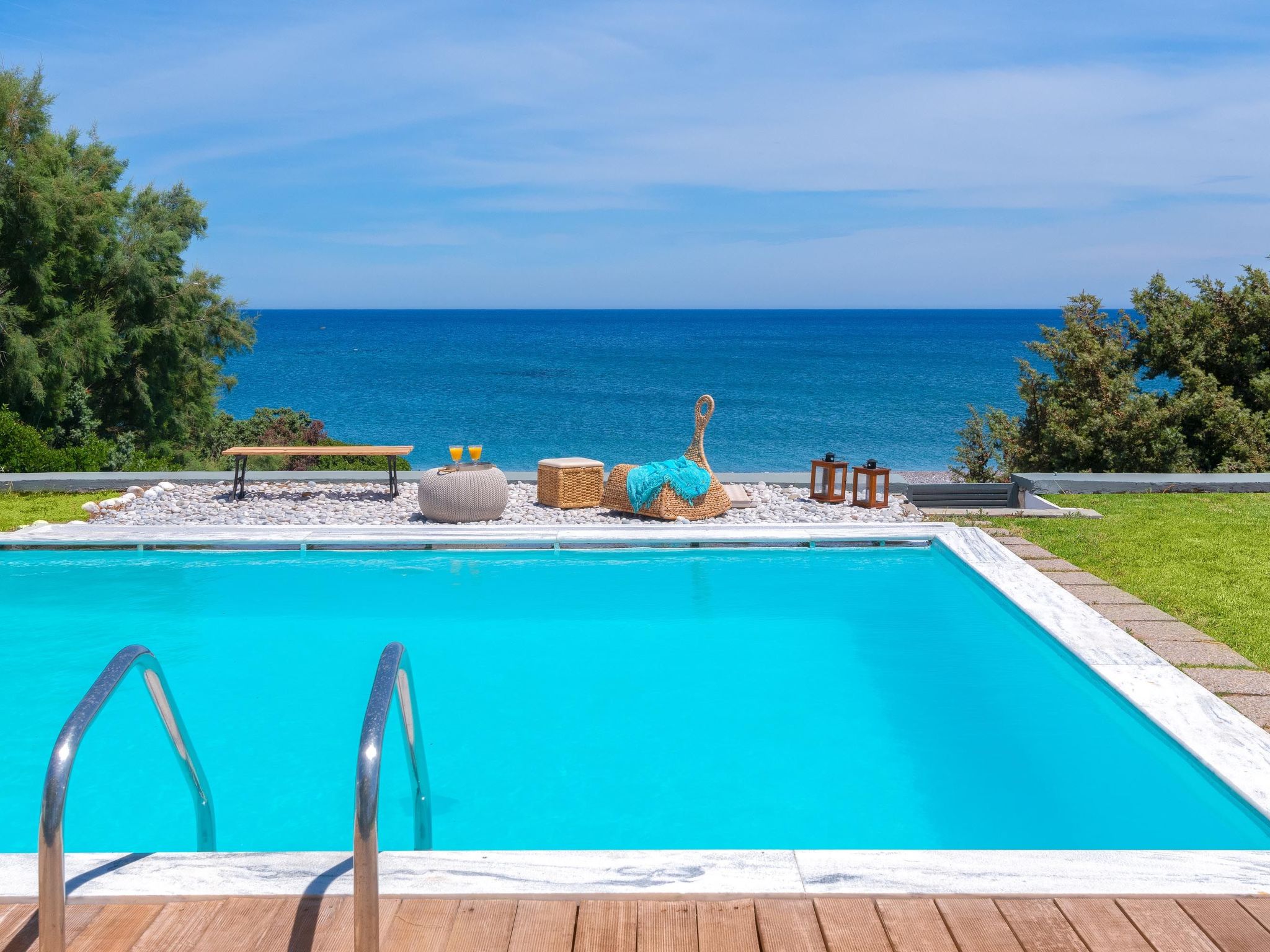 Villa Sevil mit Meerblick-Outside