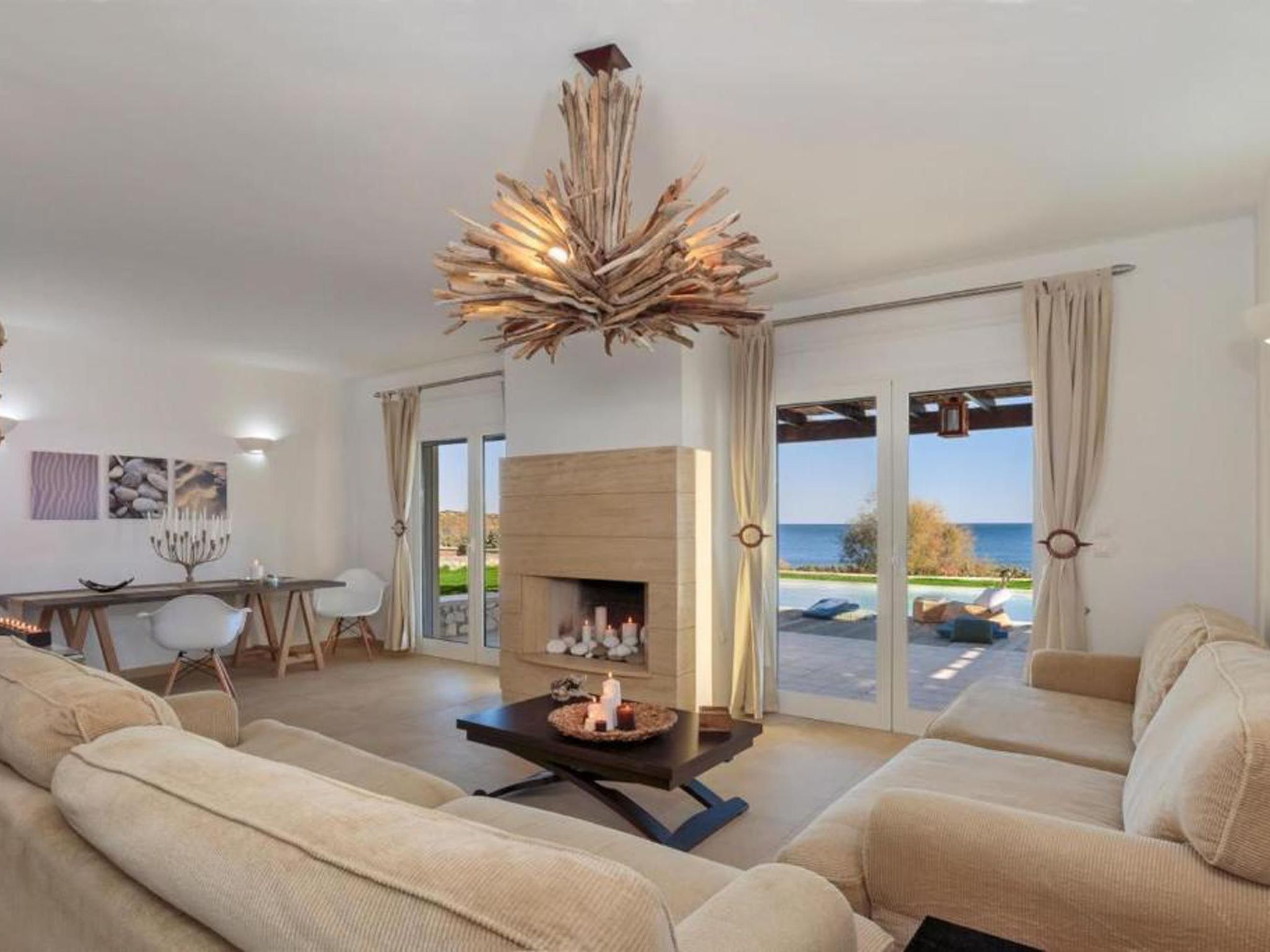 Villa Sevil mit Meerblick-Inside