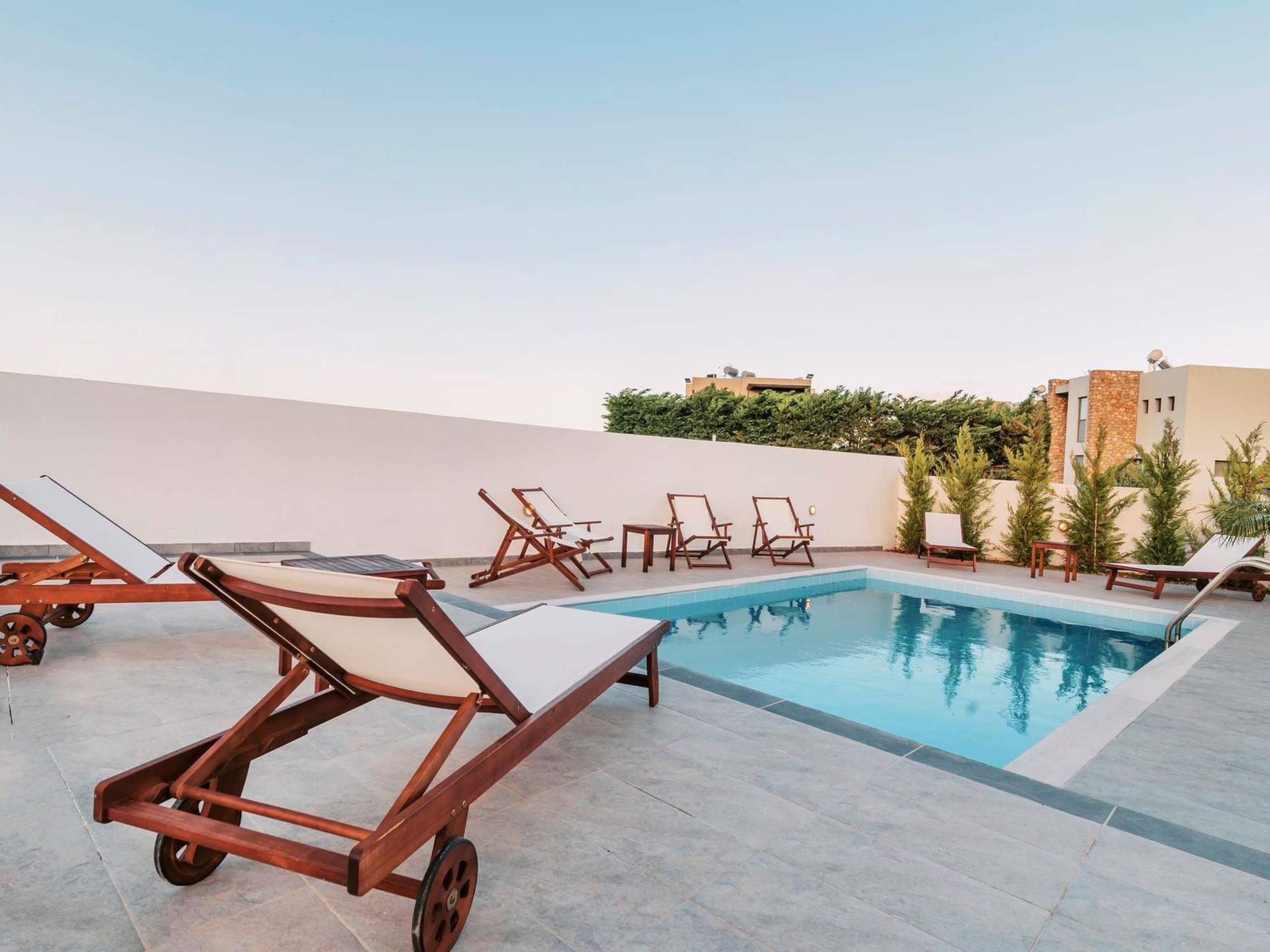 Wunderschöne Villa Infinity Blue-Dehors