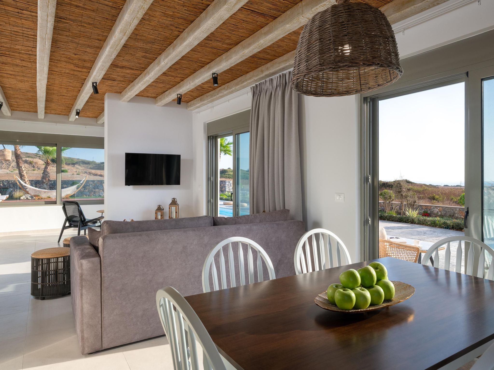 Tolle Maistros Villa in Lachania auf Rhodos-Dedans