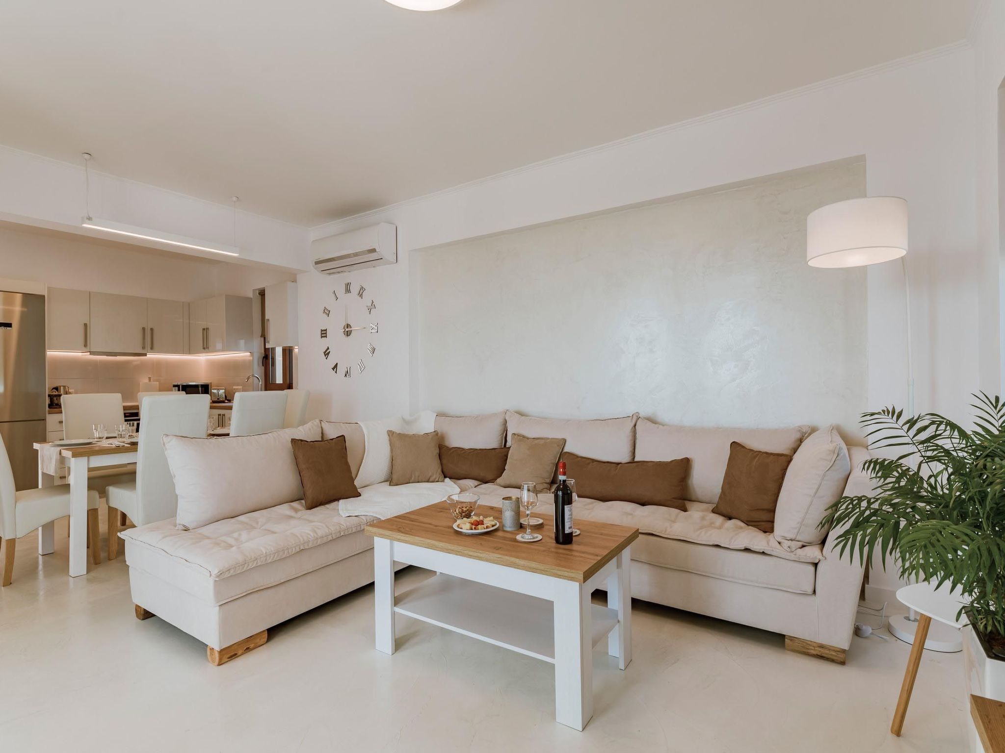 Traditionelle griechische Ferienvilla Eventide-Dedans