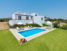 Villa Orianna Meerblick: Luxe Vrijstaande Villa met Privézwembad vlakbij Zee in Gennadi - thumbnail 4