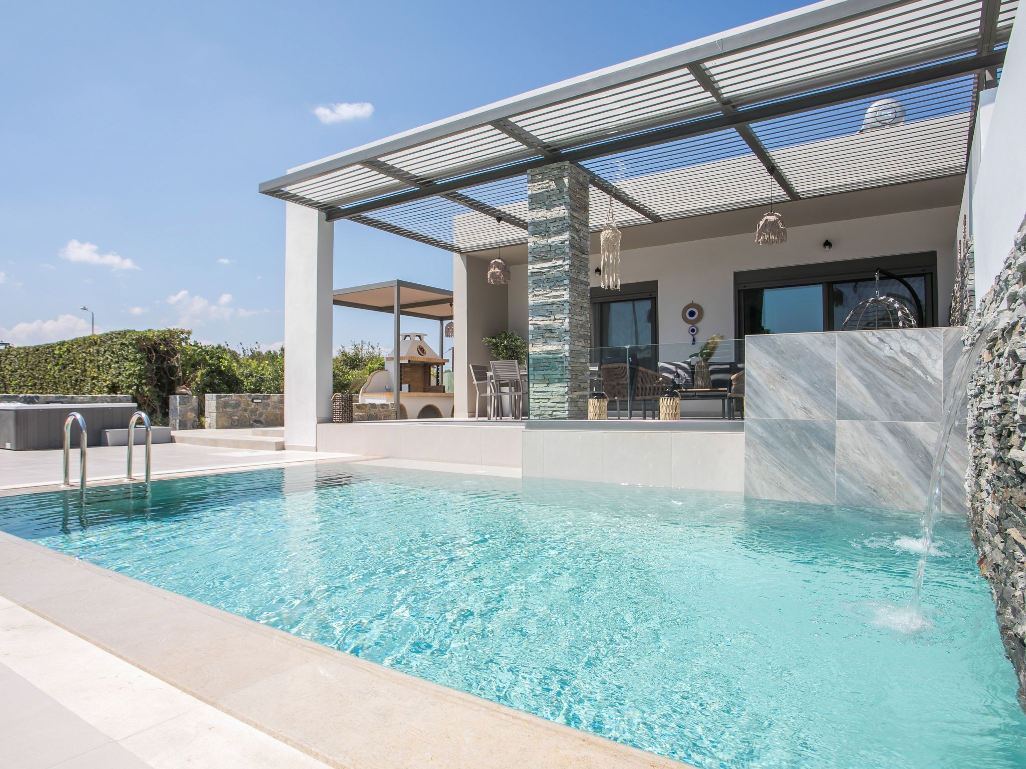 Vakantiehuis met privé zwembad in Kolympia (Griekenland) voor 4 personen