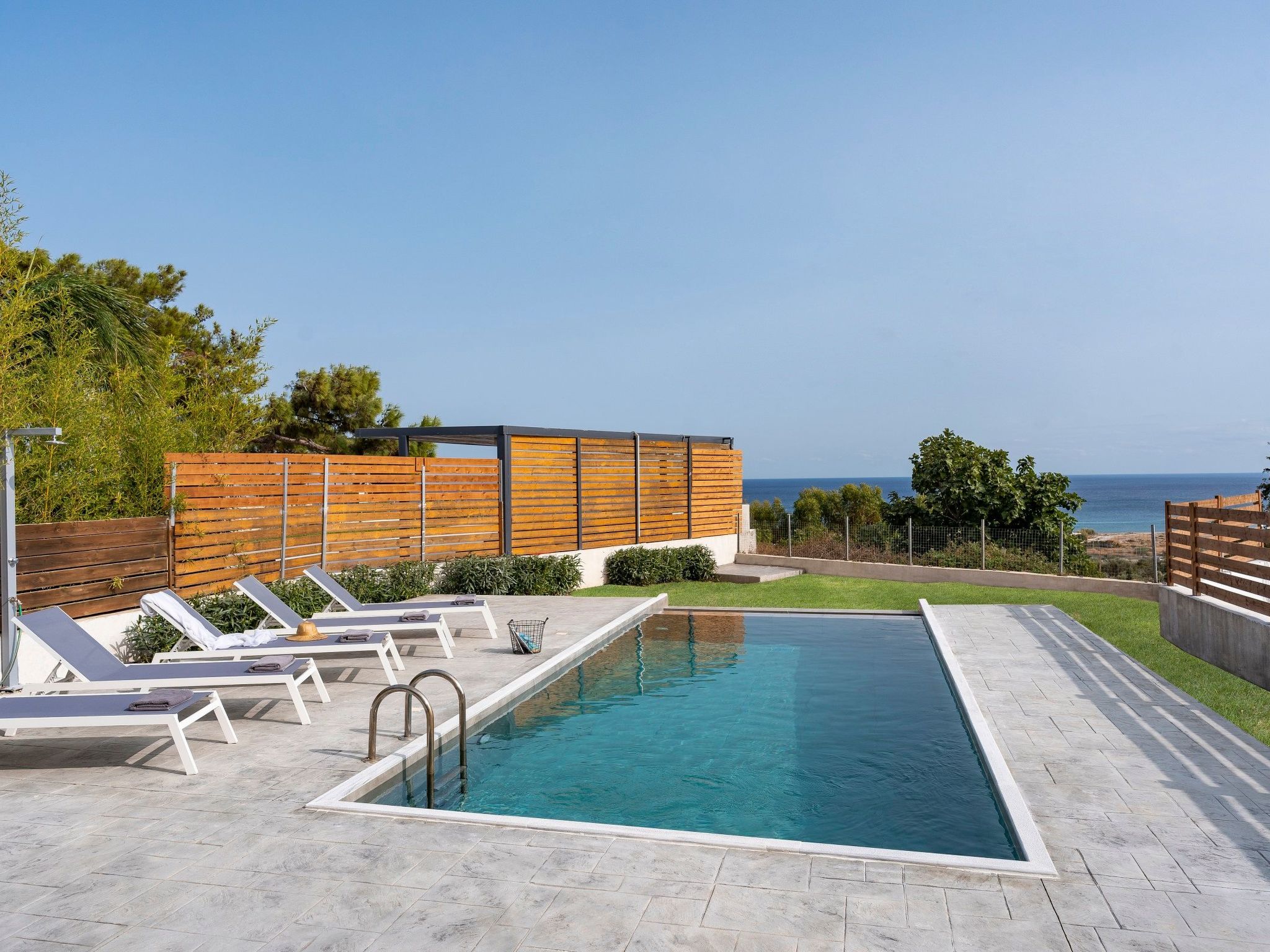 Haus in Afantou - Privater Parkplatz und Pool-Image-tags.info