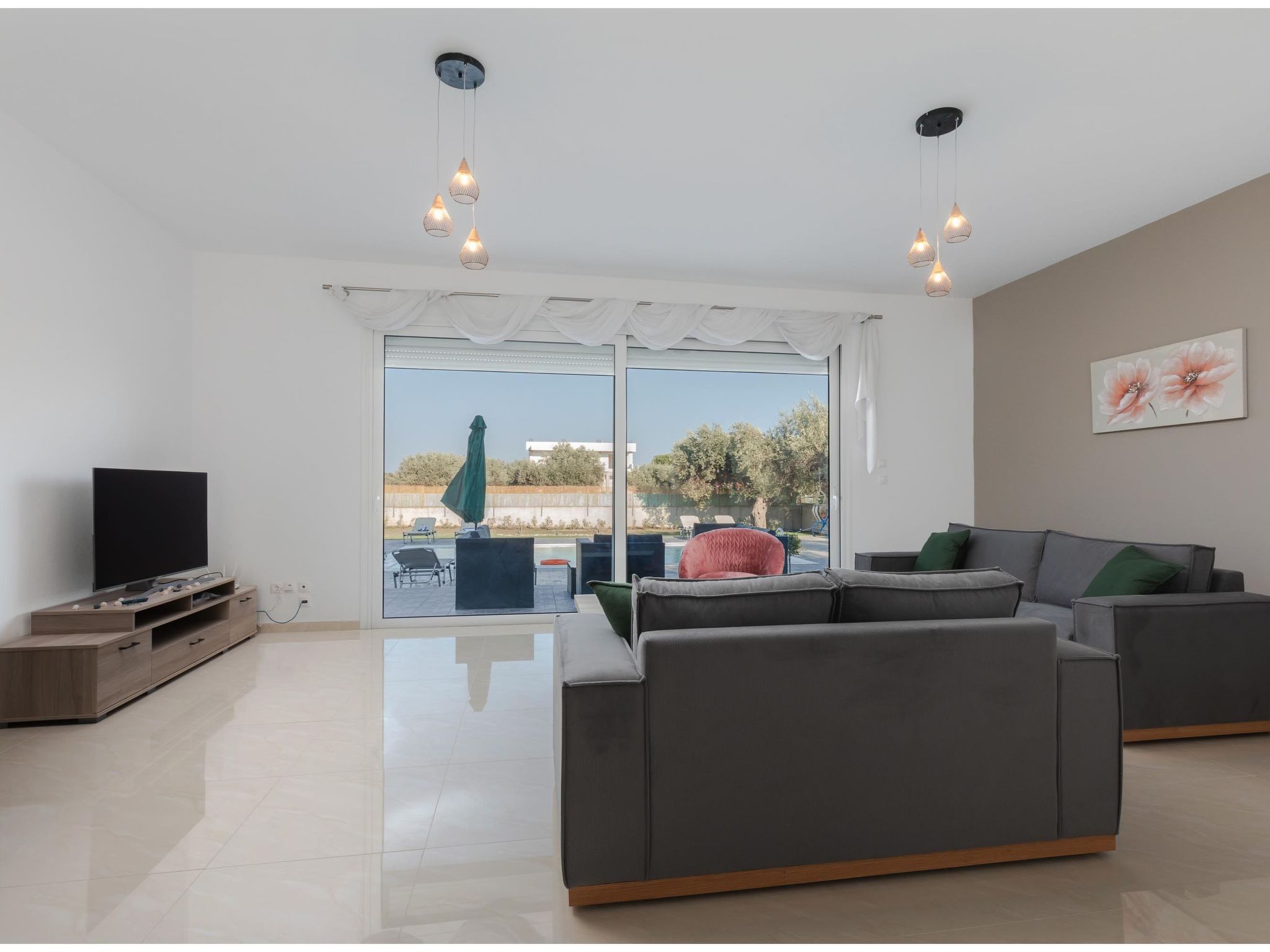 Ferienvilla Mika mit privatem Pool-Dedans