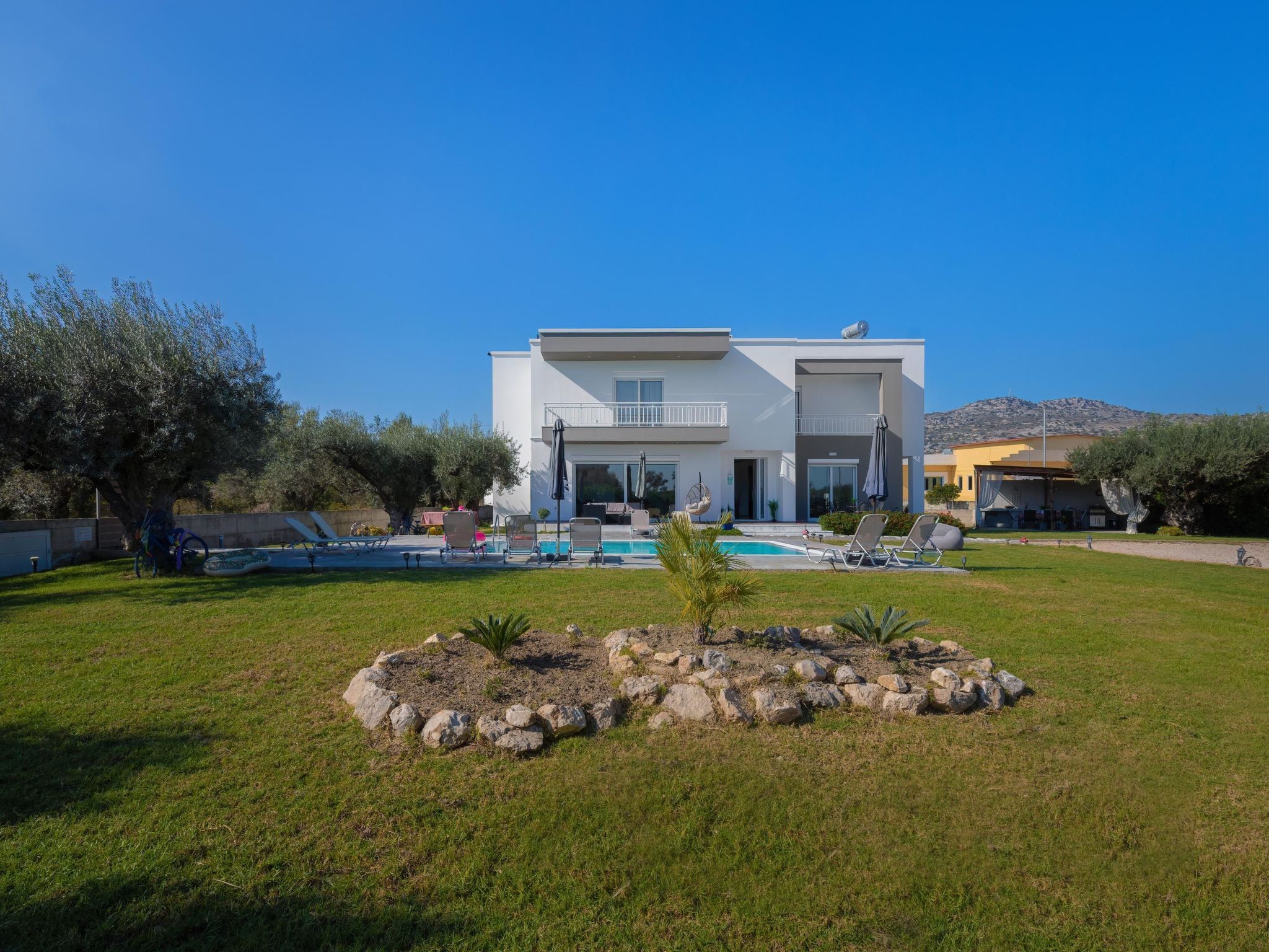 Ferienvilla Mika mit privatem Pool-Dehors