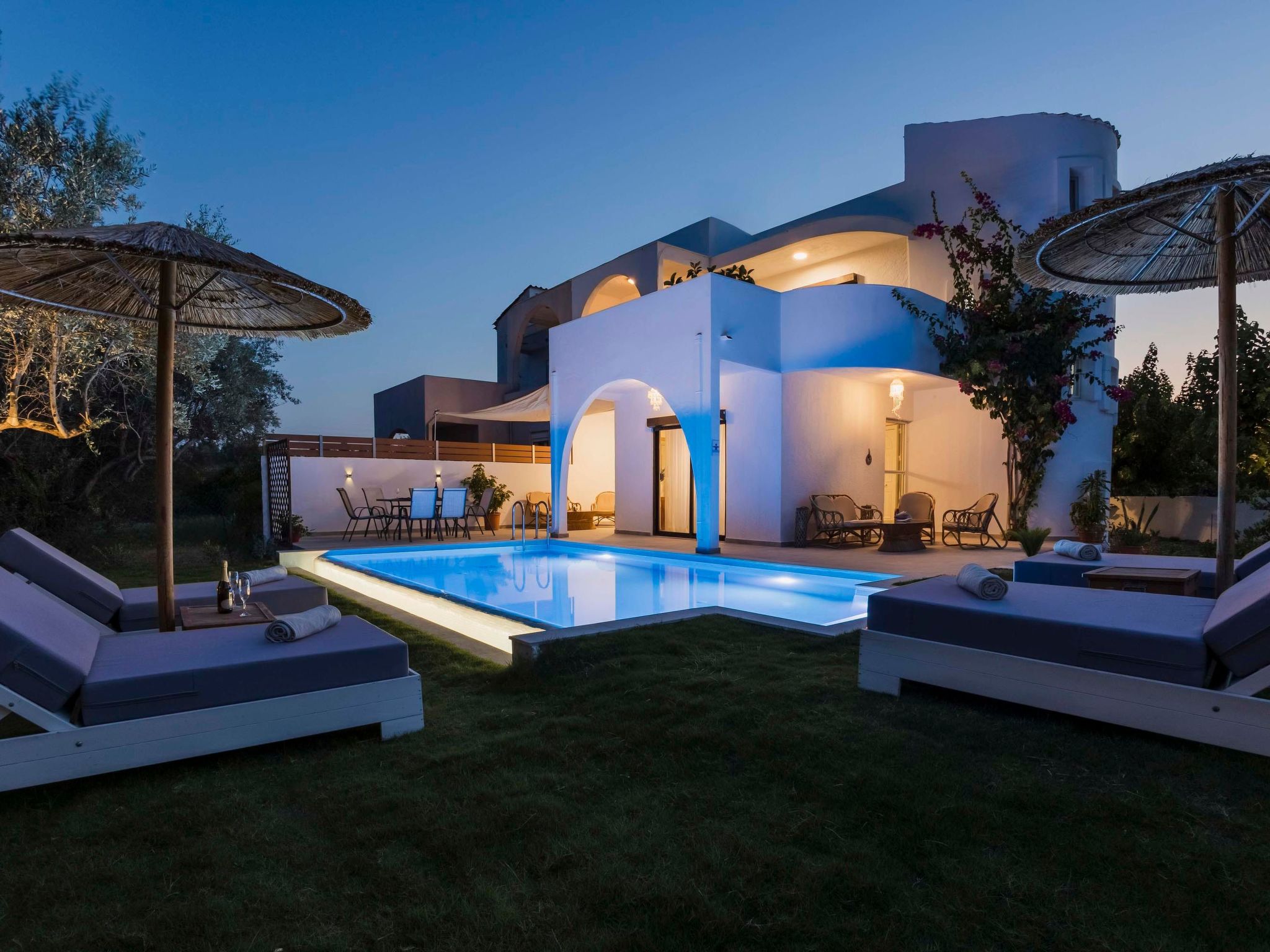 Vakantiehuis met privé zwembad in Kolympia (Griekenland) voor 5 personen