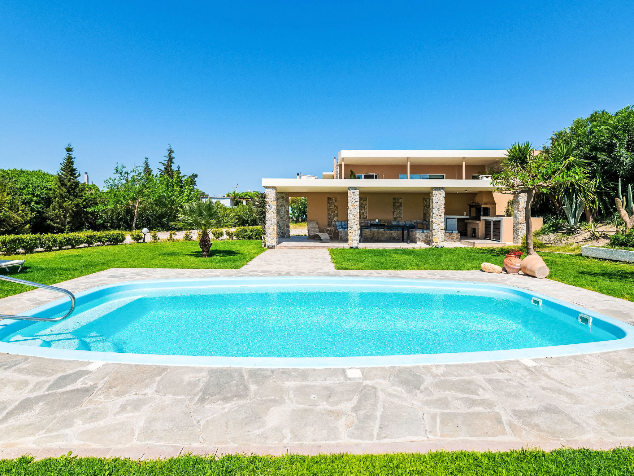 Villa Sofia neben dem Strand von Afandou