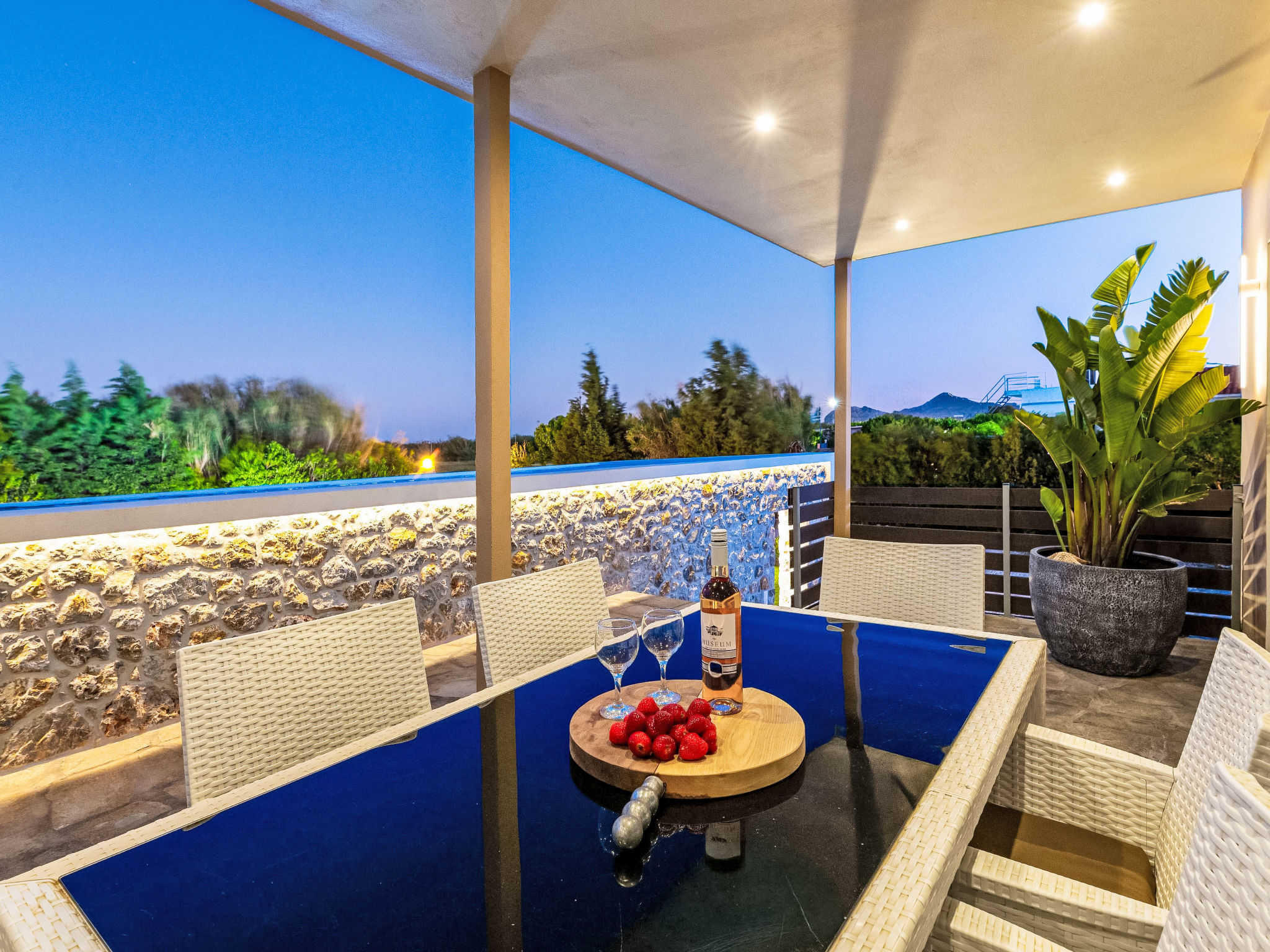 Villa Sofia neben dem Strand von Afandou - Buiten