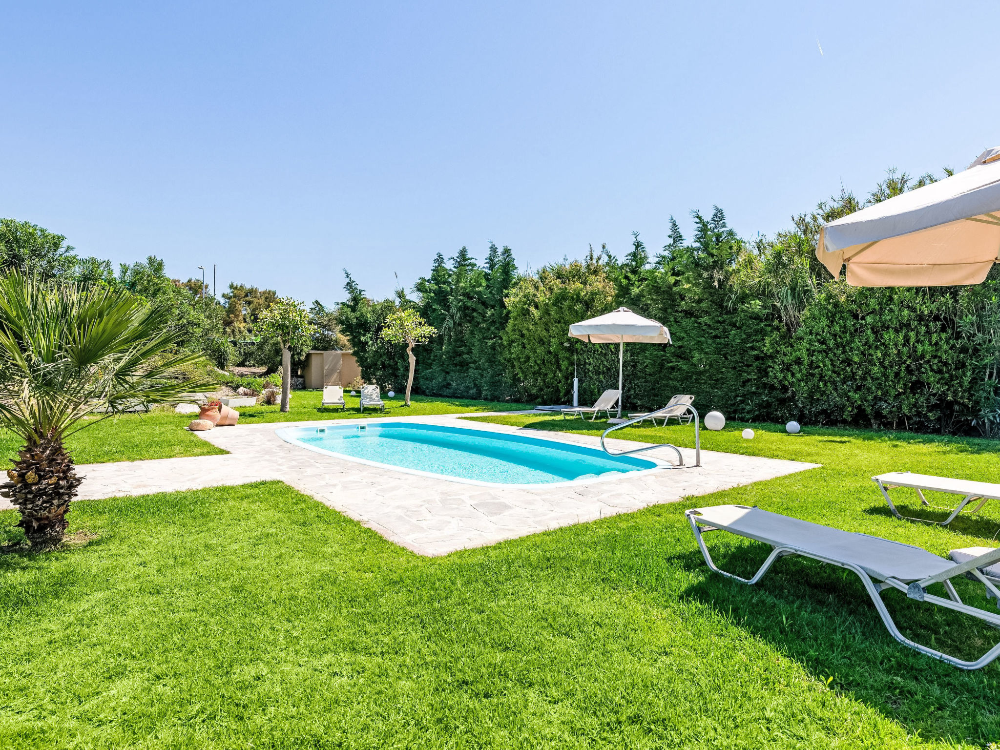 Villa Sofia neben dem Strand von Afandou