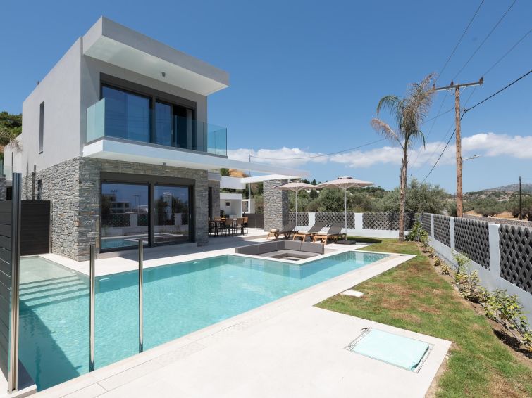 Lyra Villa: Privézwembad & Zeezicht bij Kolympia, Rhodos in Kolymbia