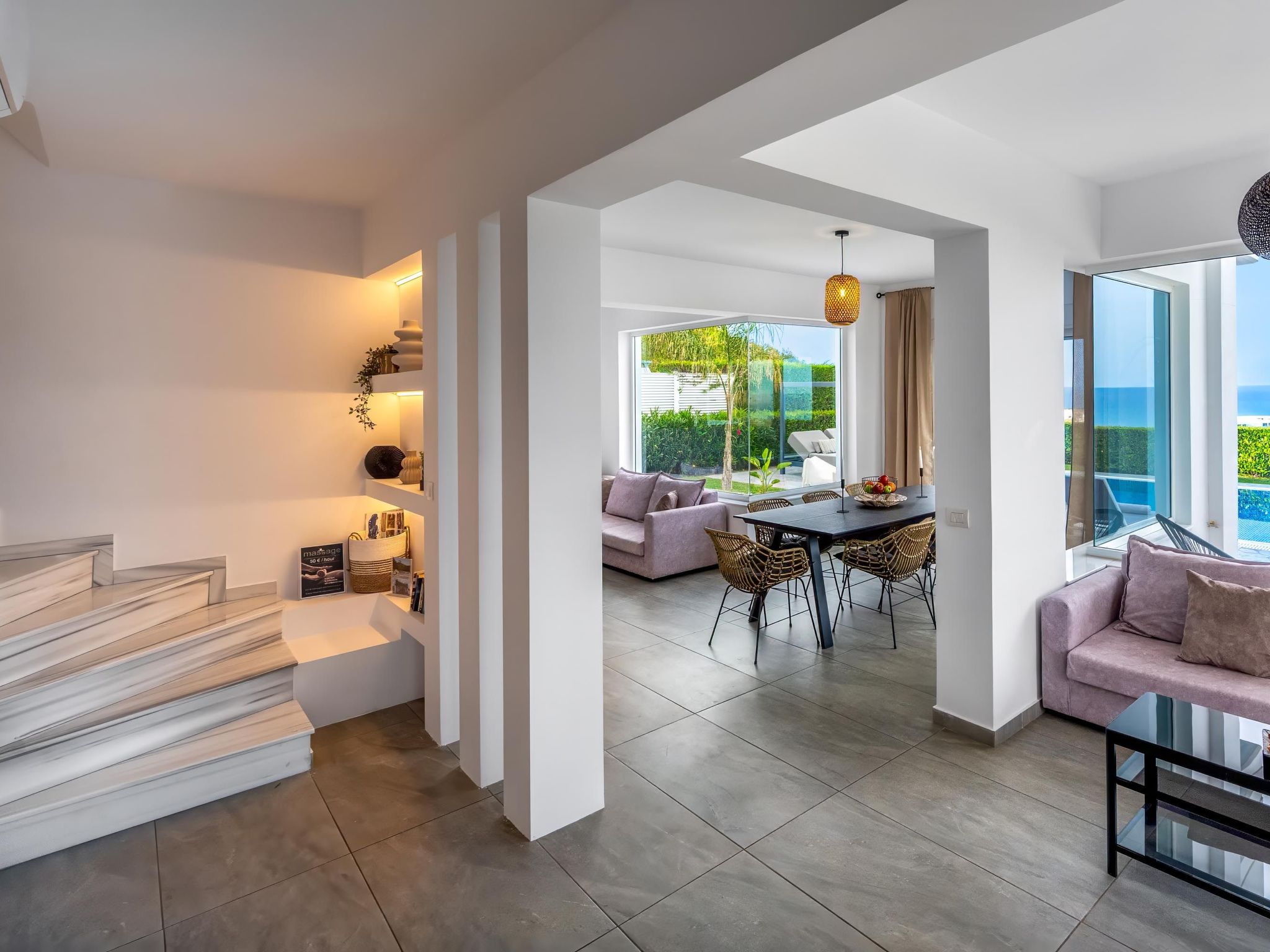 Moderne Villa mit Hügel- und Meerblick-Inside