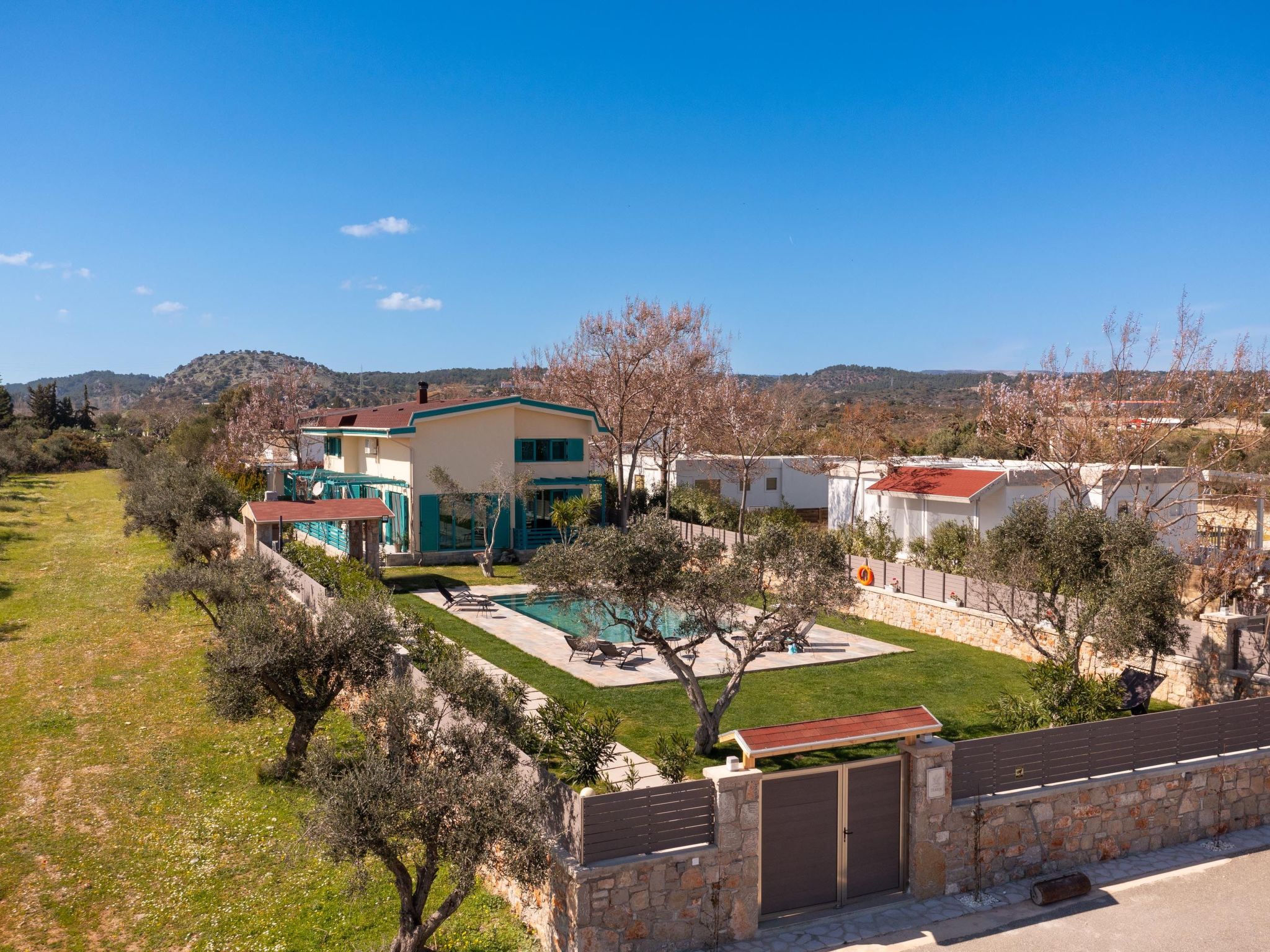 Villa Terra: Zonnig familieparadijs met privézwembad bij Kolympia, Rhodos - foto 51