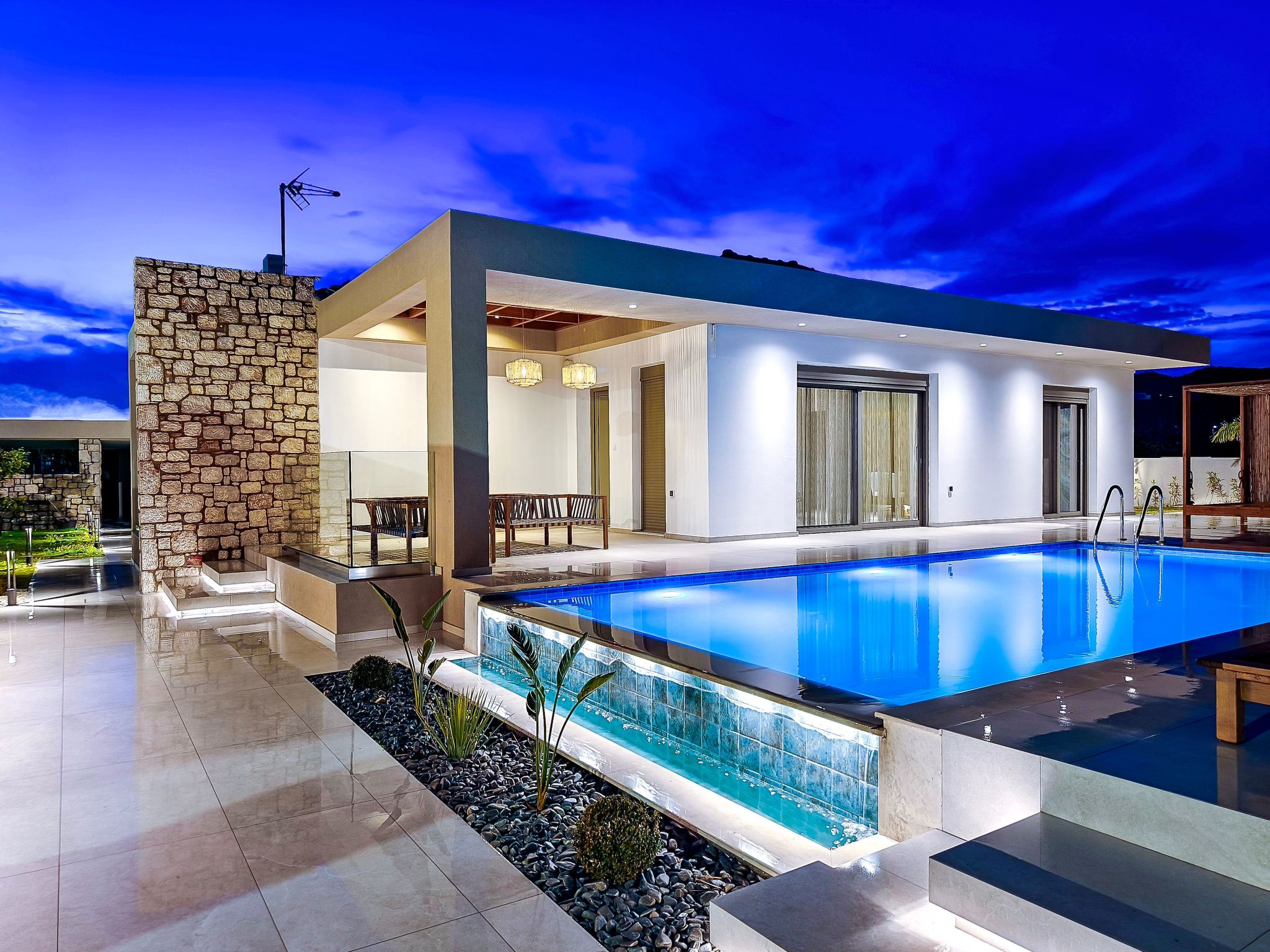 Golf Beach Villa in der Nähe von Afantou Beach