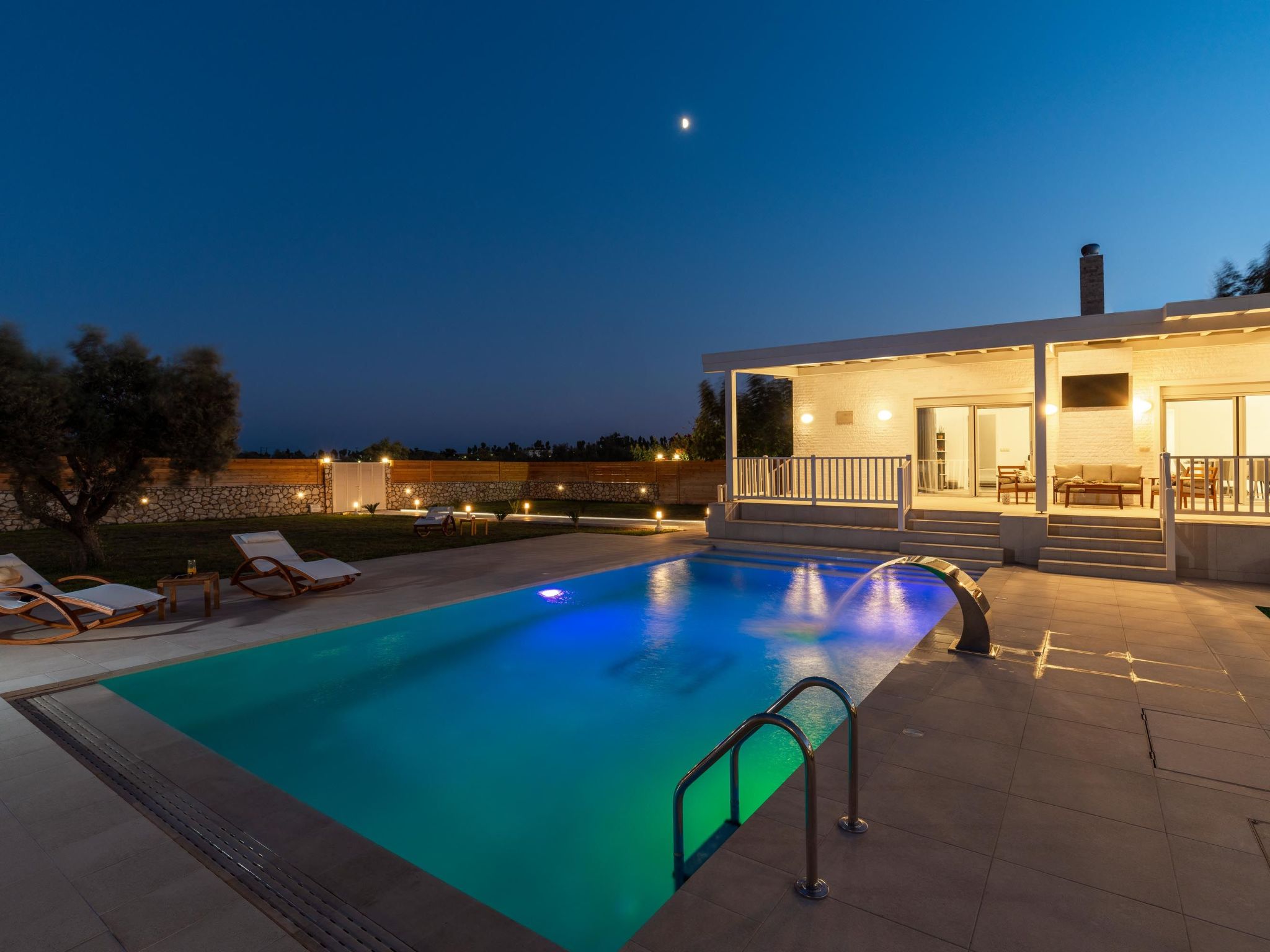 Ferienvilla Petra in Kolympia Village-Binnen