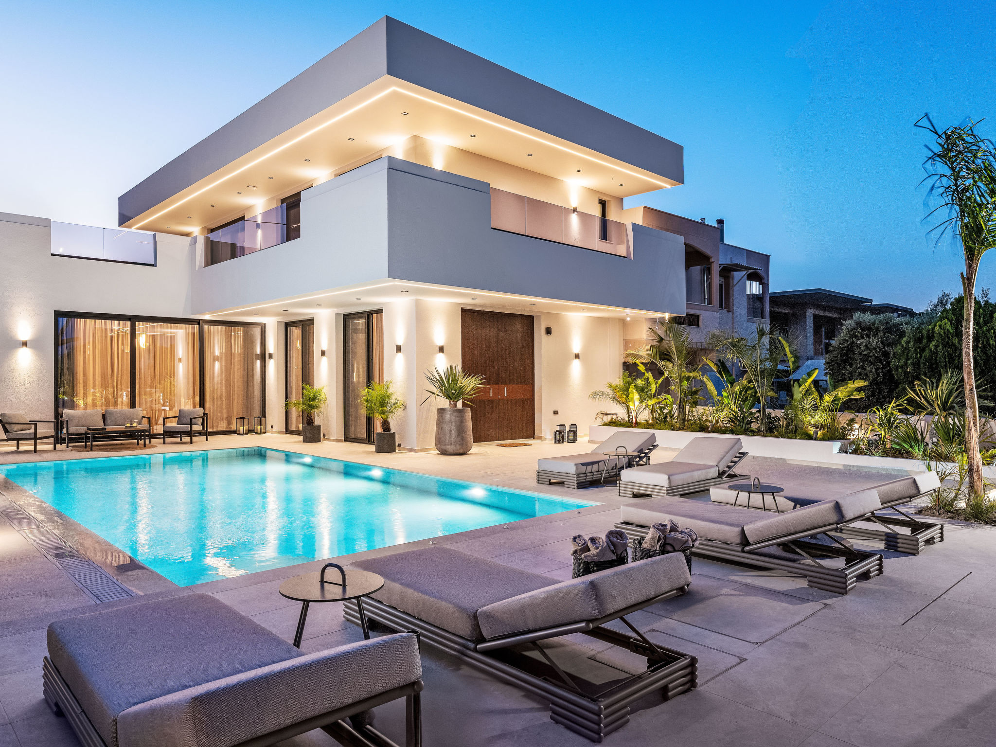 Lanik Luxury Pool - Buiten