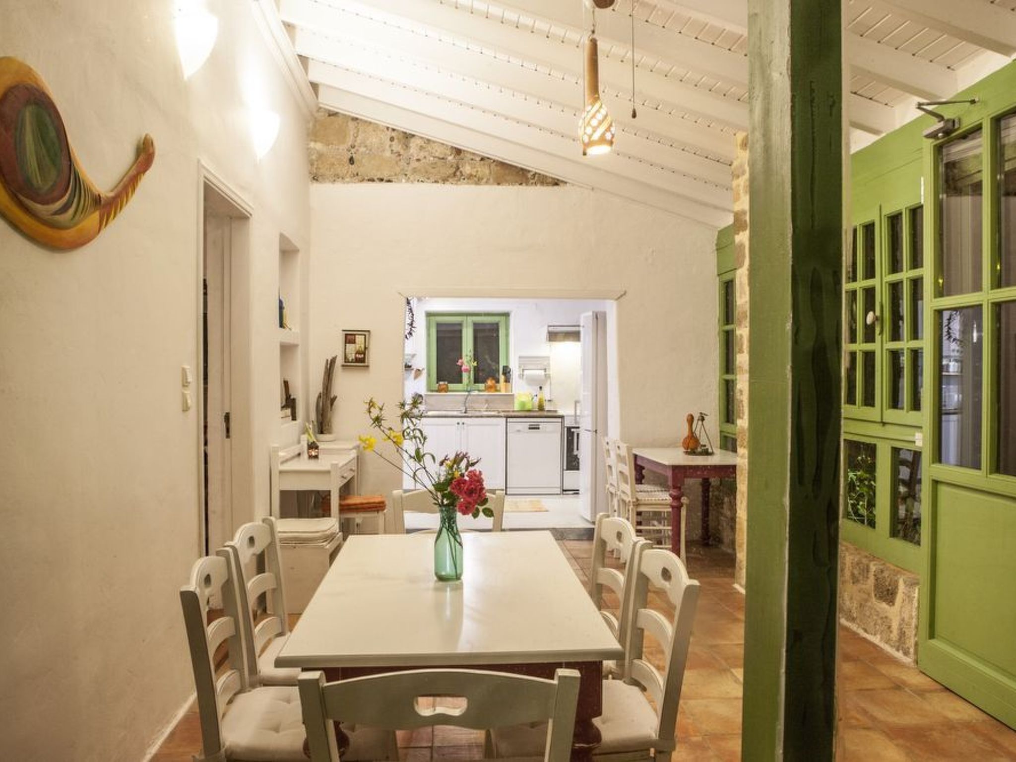 Hütte mit eigenem Garten und Grill