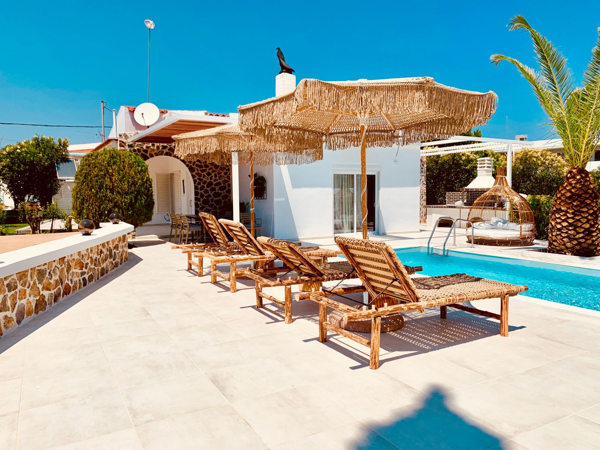 Mit Privatpool für 6 Personen ca. 105 m&sup2; in Faliraki, Ägäis (Rhodos)-Binnen
