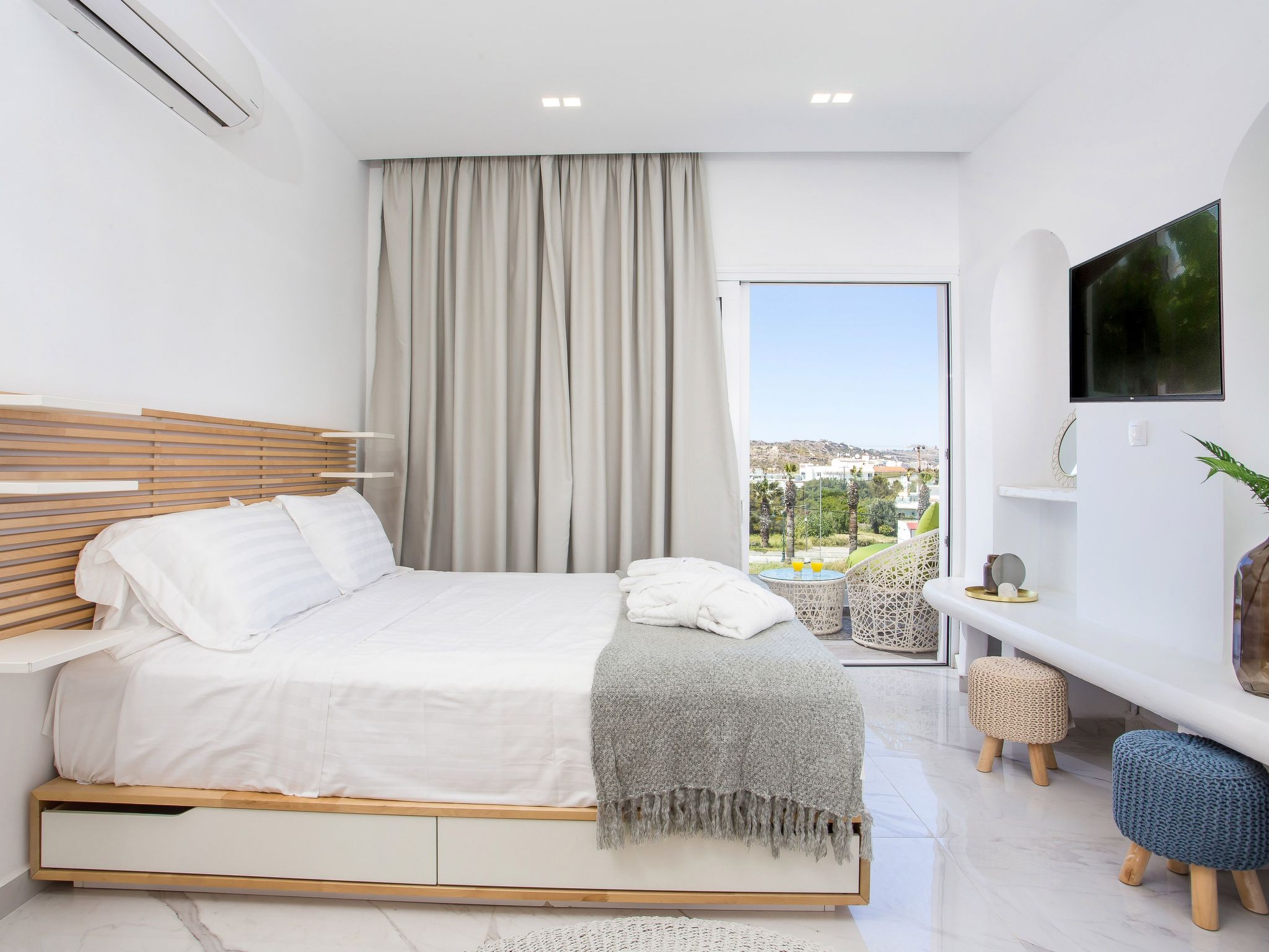 Ammos Junior Suite - in der Nähe des Strandes von Faliraki-Binnen