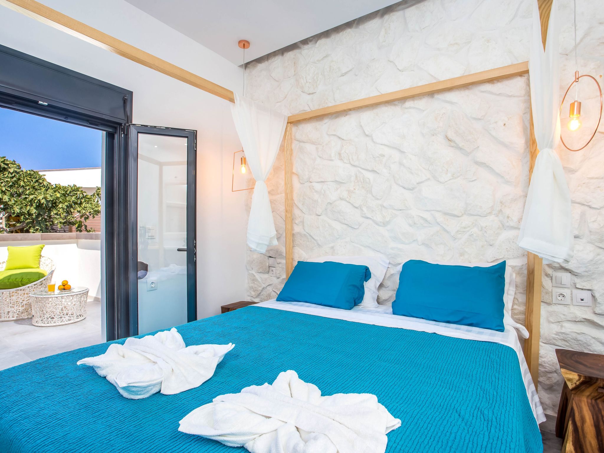 Für 4 Personen ca. 79 m&sup2; in Faliraki, Ägäis (Rhodos)-Binnen