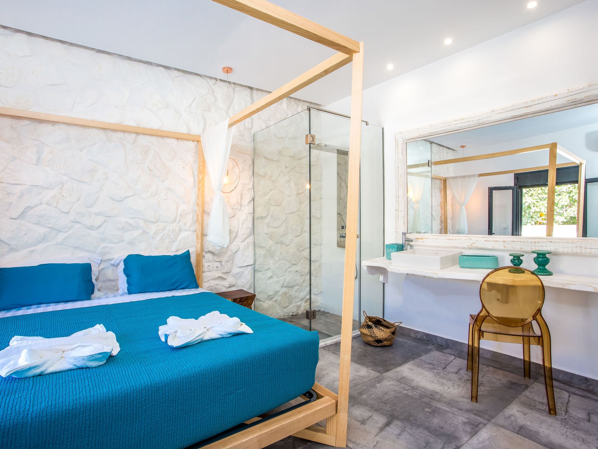 Für 4 Personen ca. 79 m&sup2; in Faliraki, Ägäis (Rhodos)-Binnen