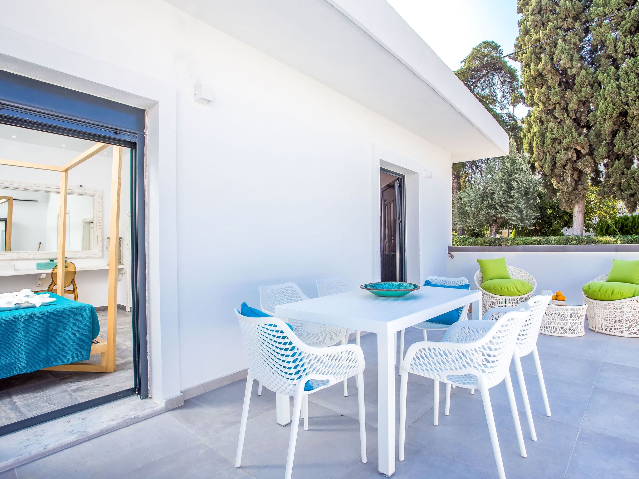 Für 4 Personen ca. 79 m&sup2; in Faliraki, Ägäis (Rhodos)-Binnen