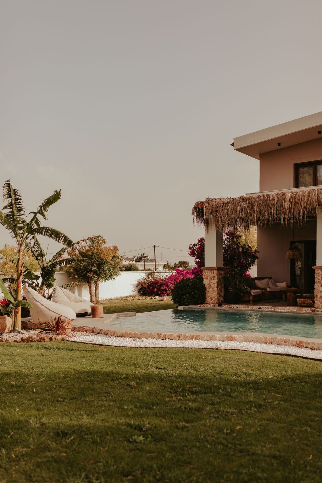 Villa Maya mit Pool und Bergblick