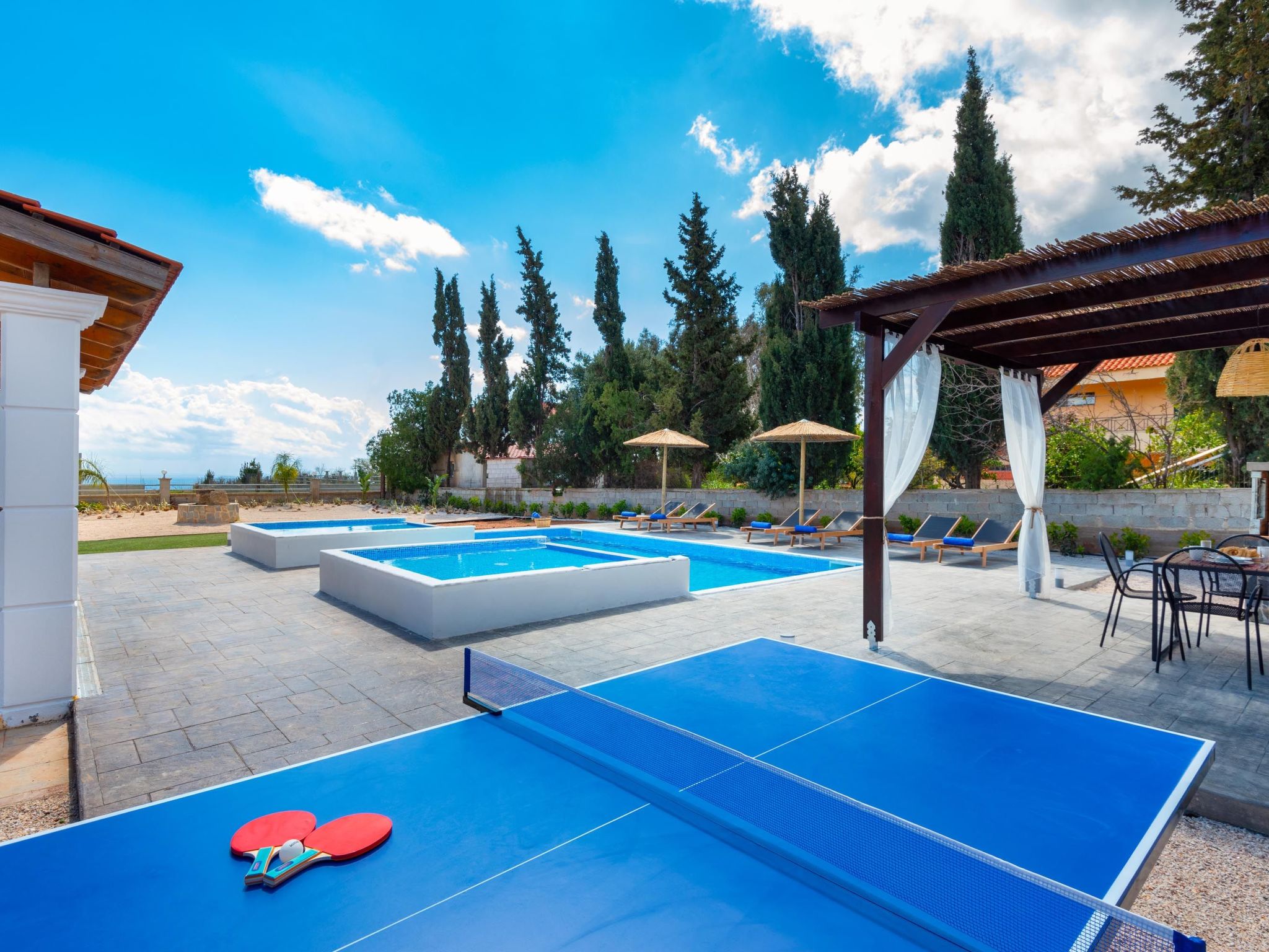 Villa Aileen für 10 Personen auf Rhodos-Dehors