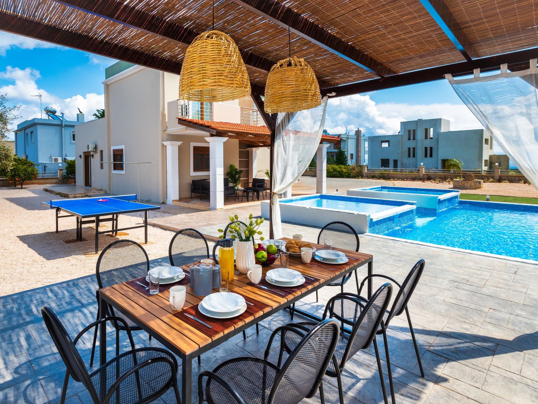 Villa Aileen für 10 Personen auf Rhodos-Dehors