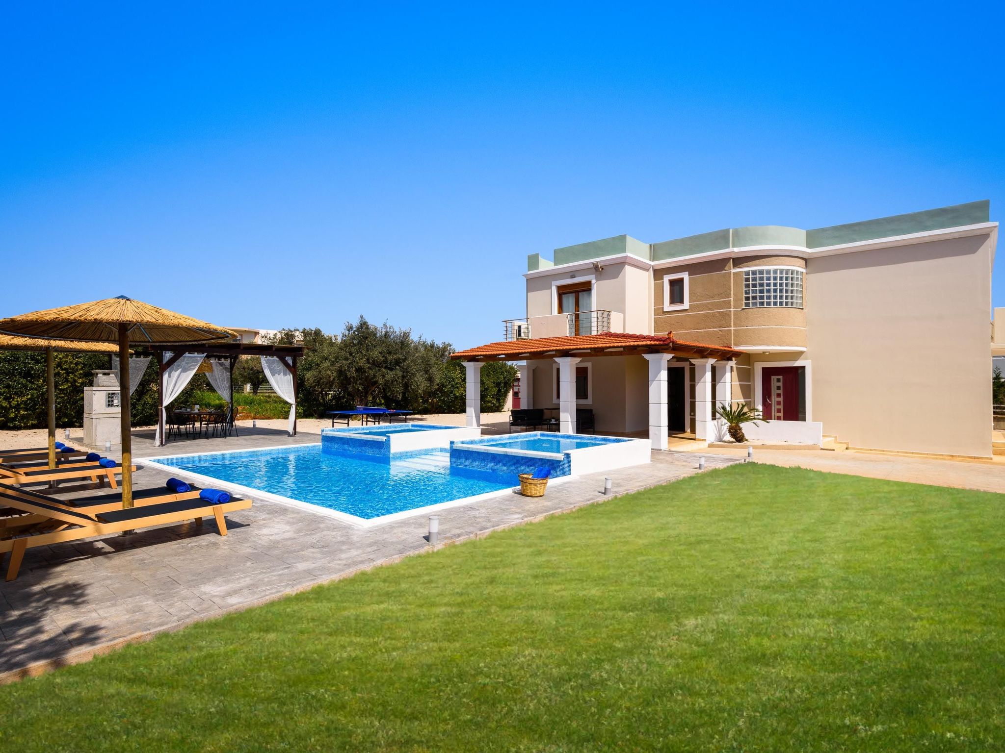 Villa Aileen für 10 Personen auf Rhodos-Dehors