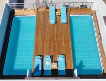 Knus studio-appartement met privézwembad in Faliraki, Rhodos - thumbnail 1