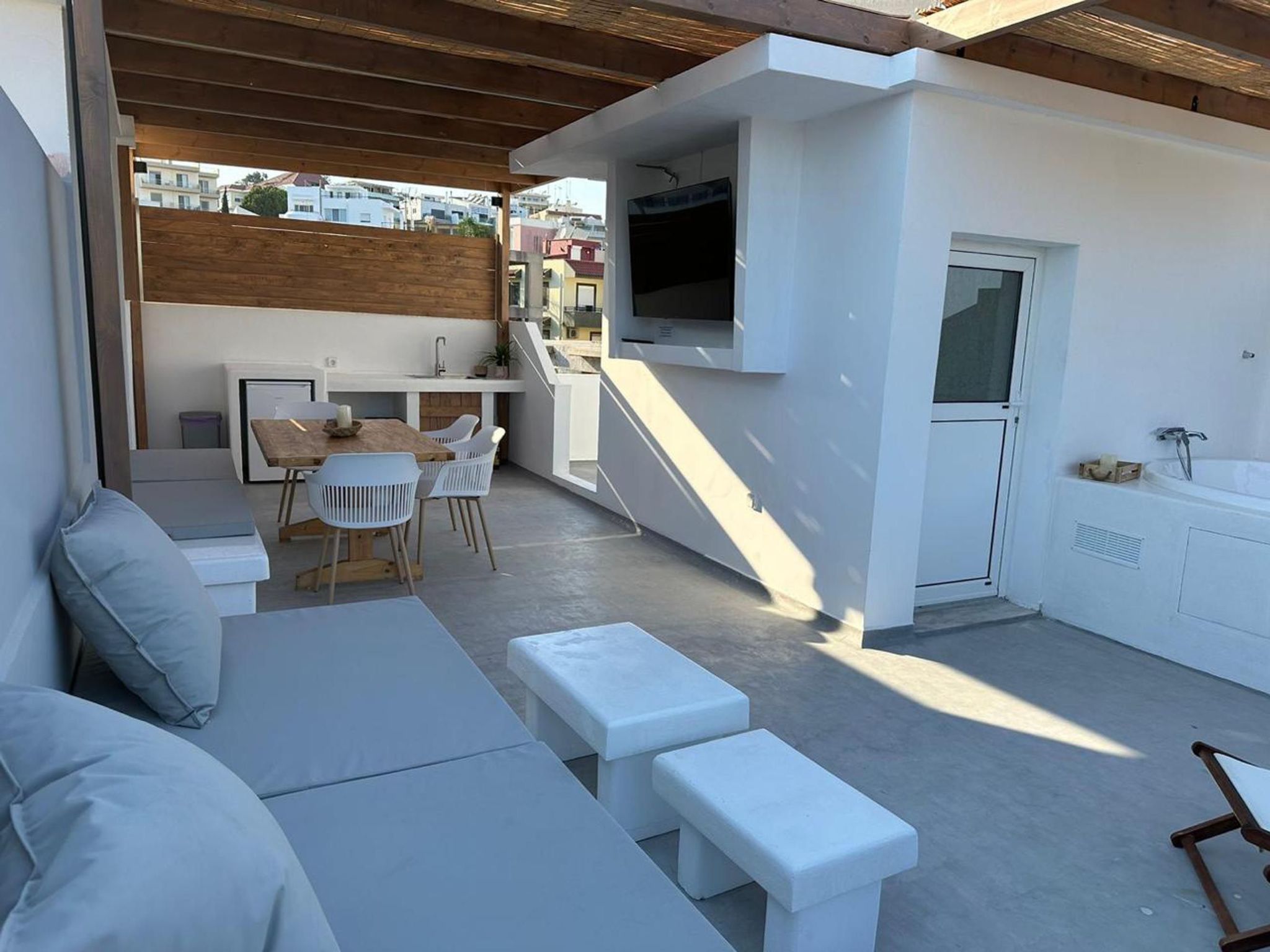 Armonikon Pool Villa 2-Dehors