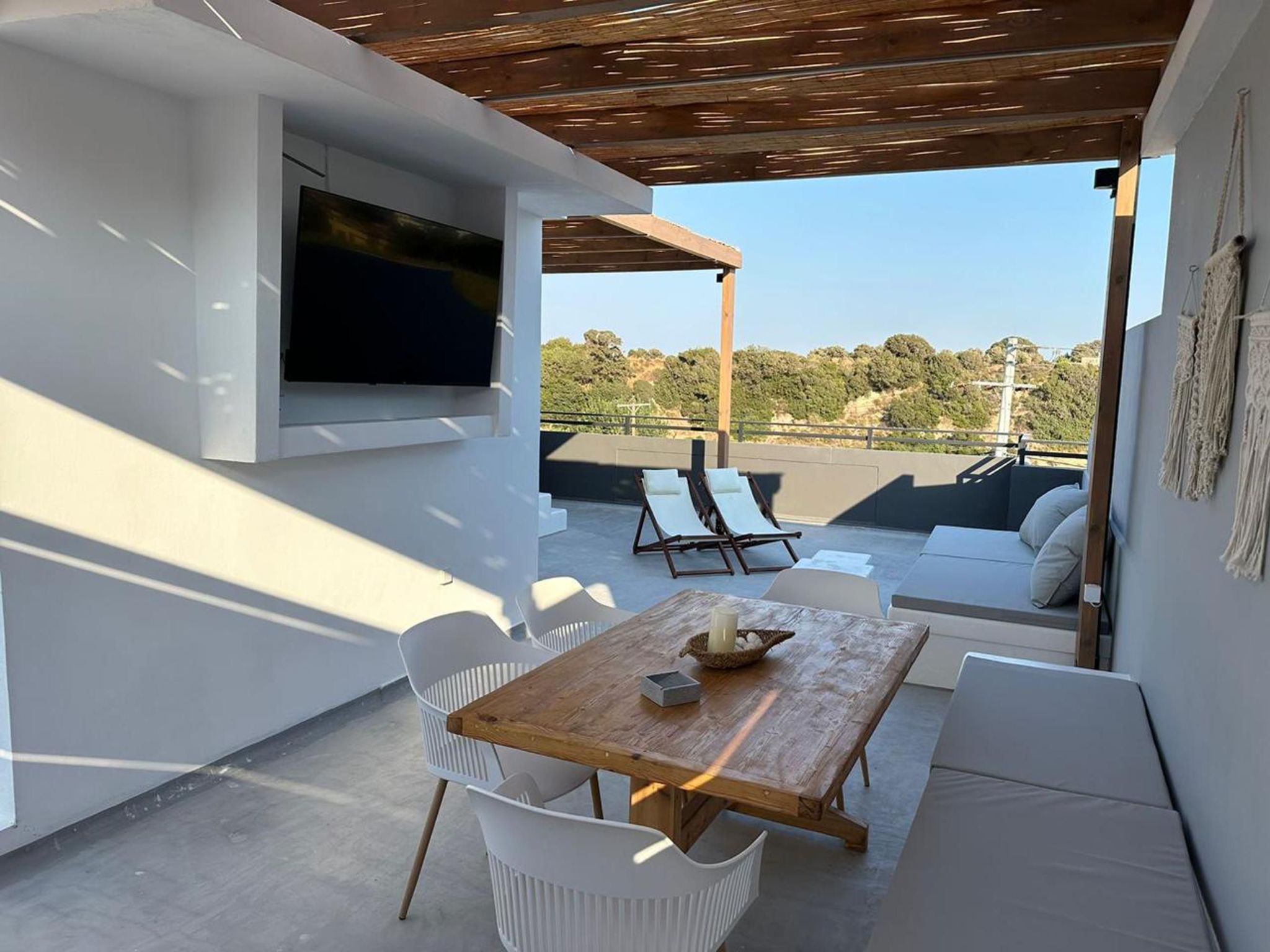 Armonikon Pool Villa 2-Dedans