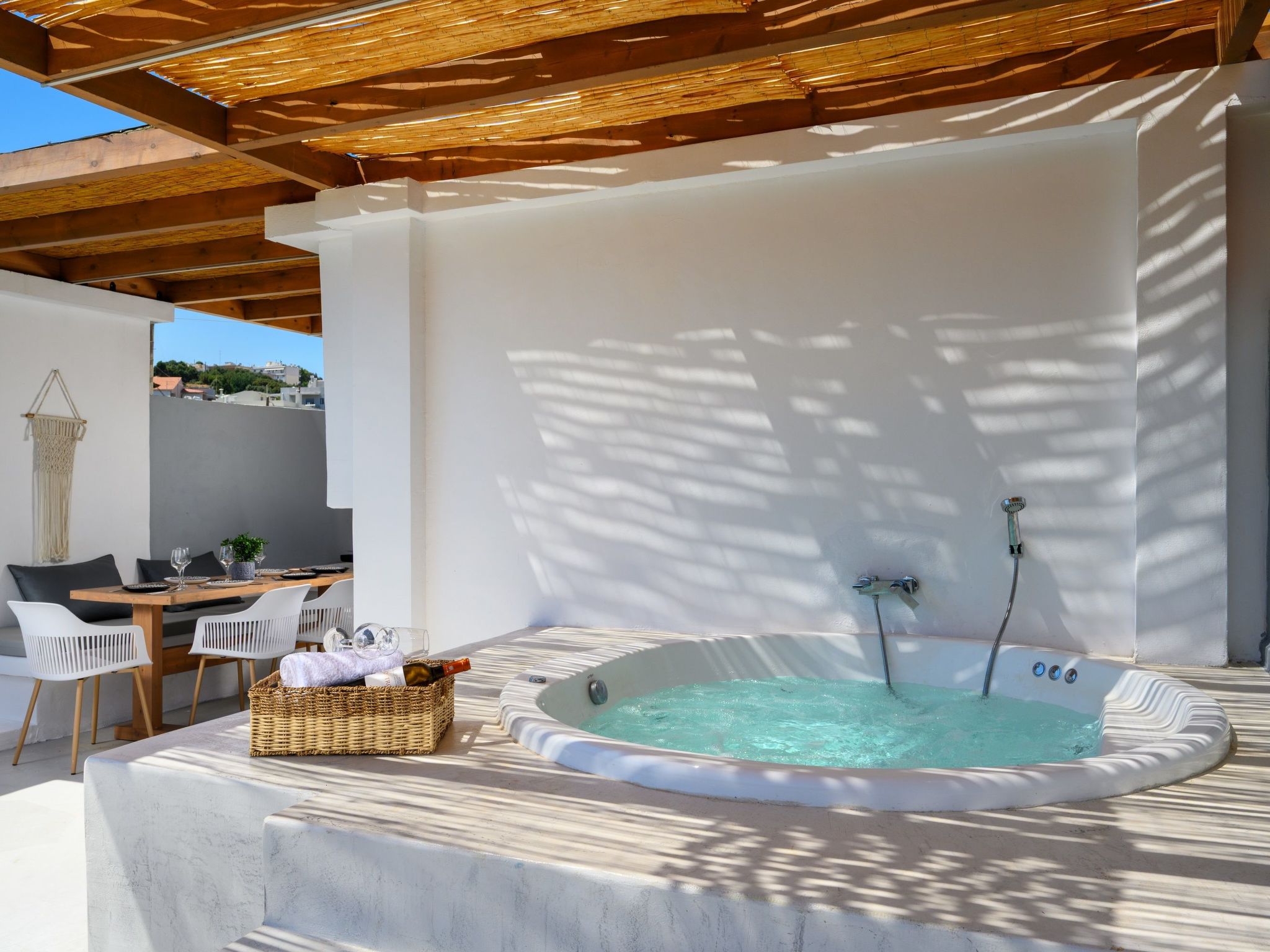 Armonikon Pool Villa 1-Dehors