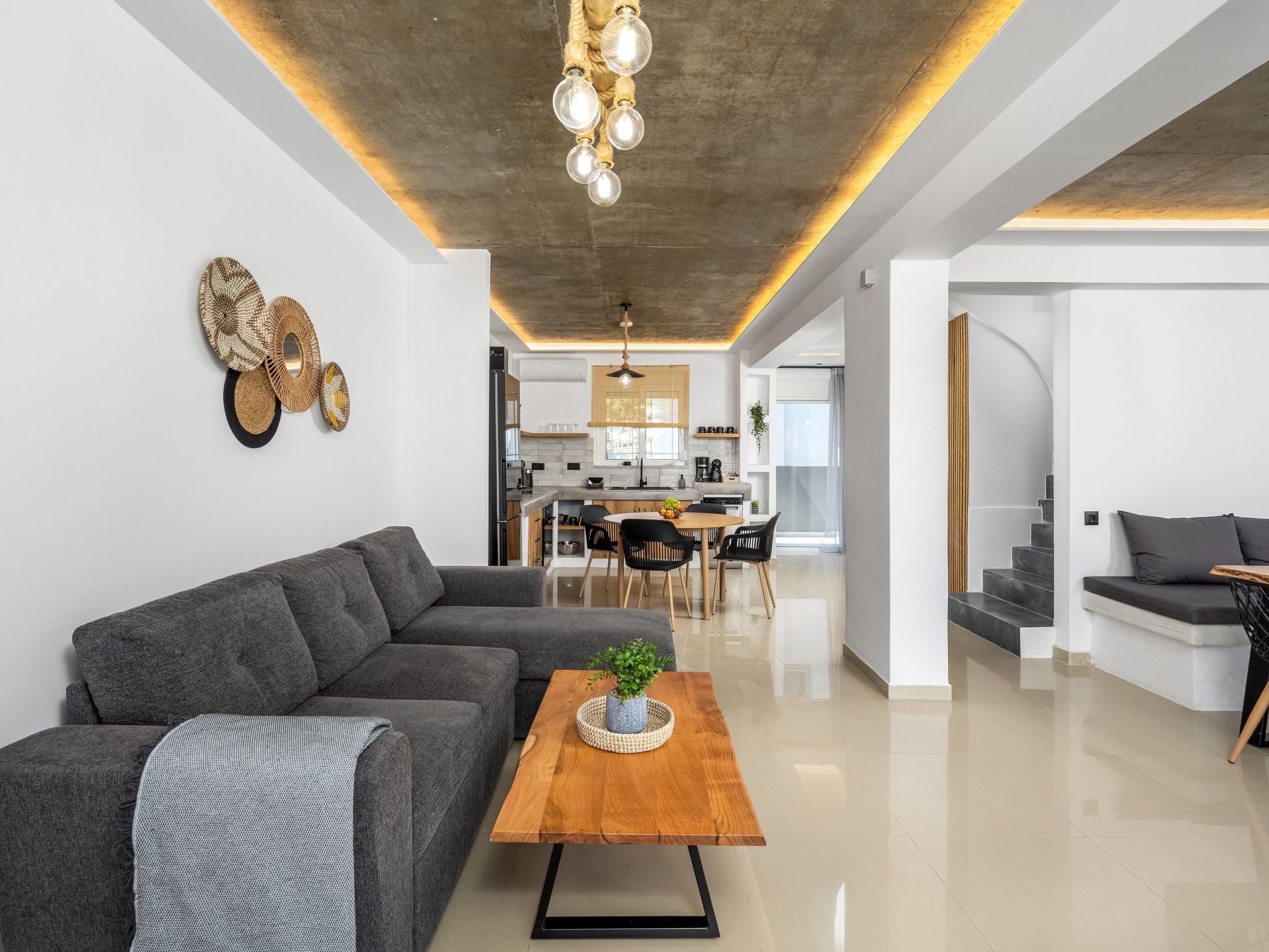 Armonikon Pool Villa 1-Dedans