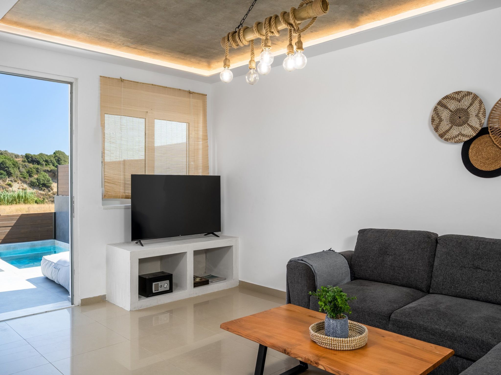 Armonikon Pool Villa 1-Dedans