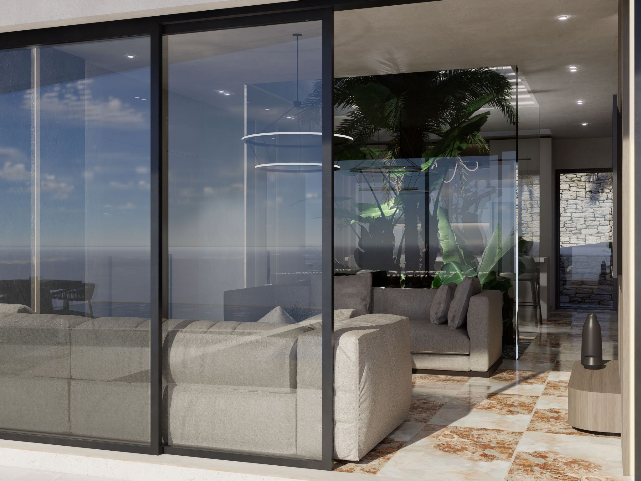 Monte Smith Villa Aether-Binnen