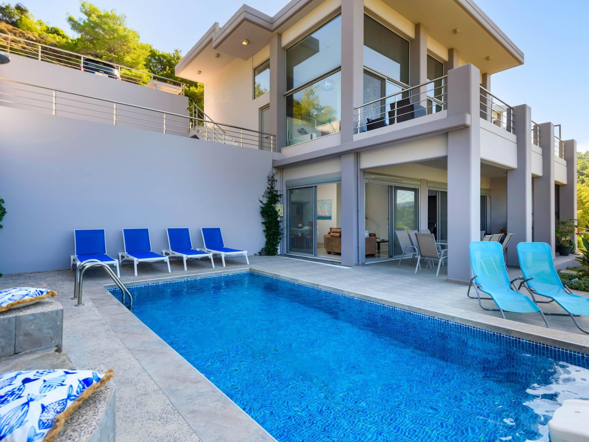 Villa Articiano mit Whirlpool und herrlicher Aussicht