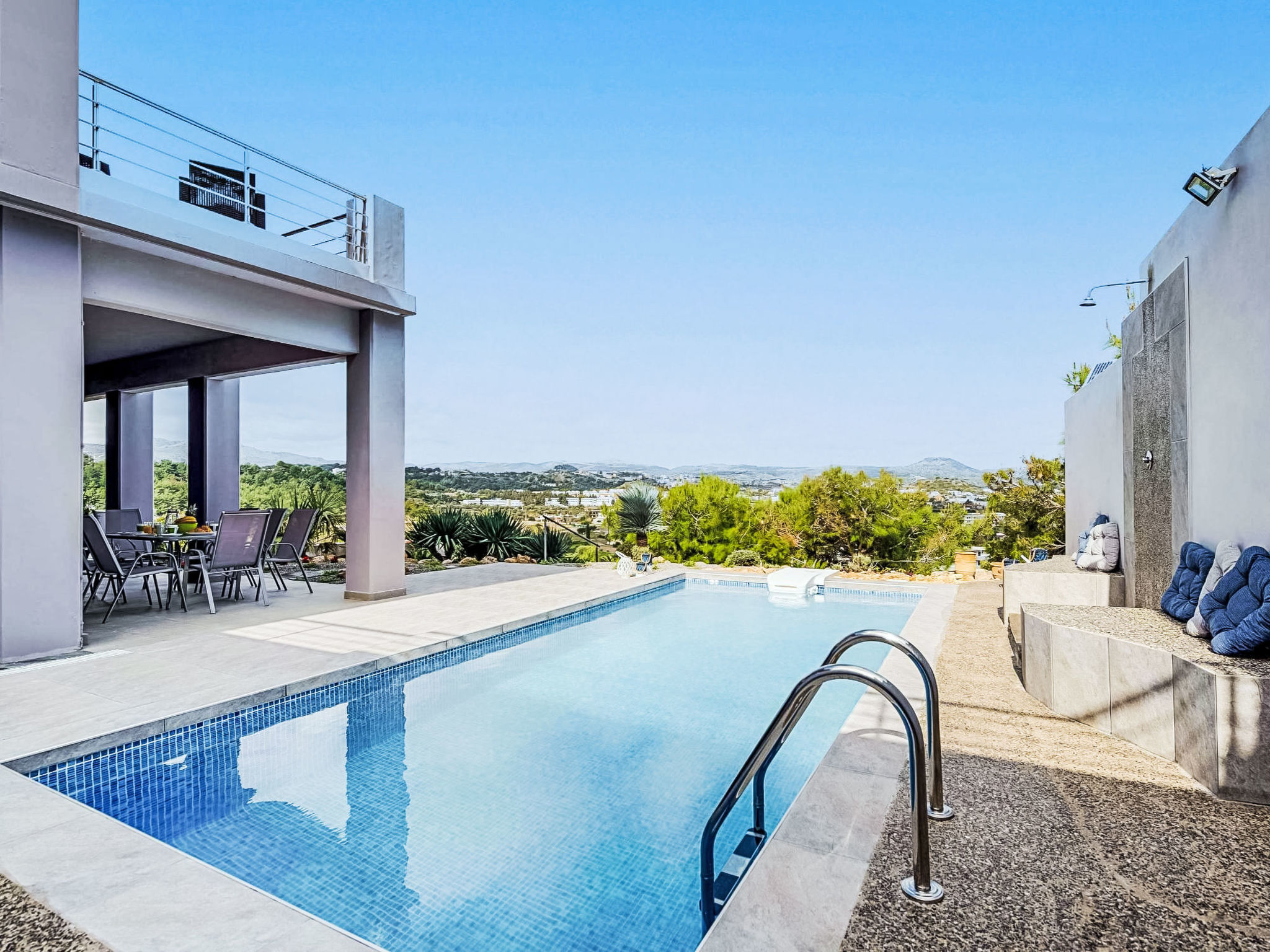 Villa Articiano mit Whirlpool und herrlicher Aussicht — Pool Outdoor (4 of 53)