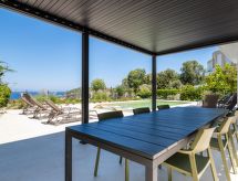 Vista von Del Sol: Exclusieve villa met zeezicht en privézwembad in Faliraki - thumbnail 5