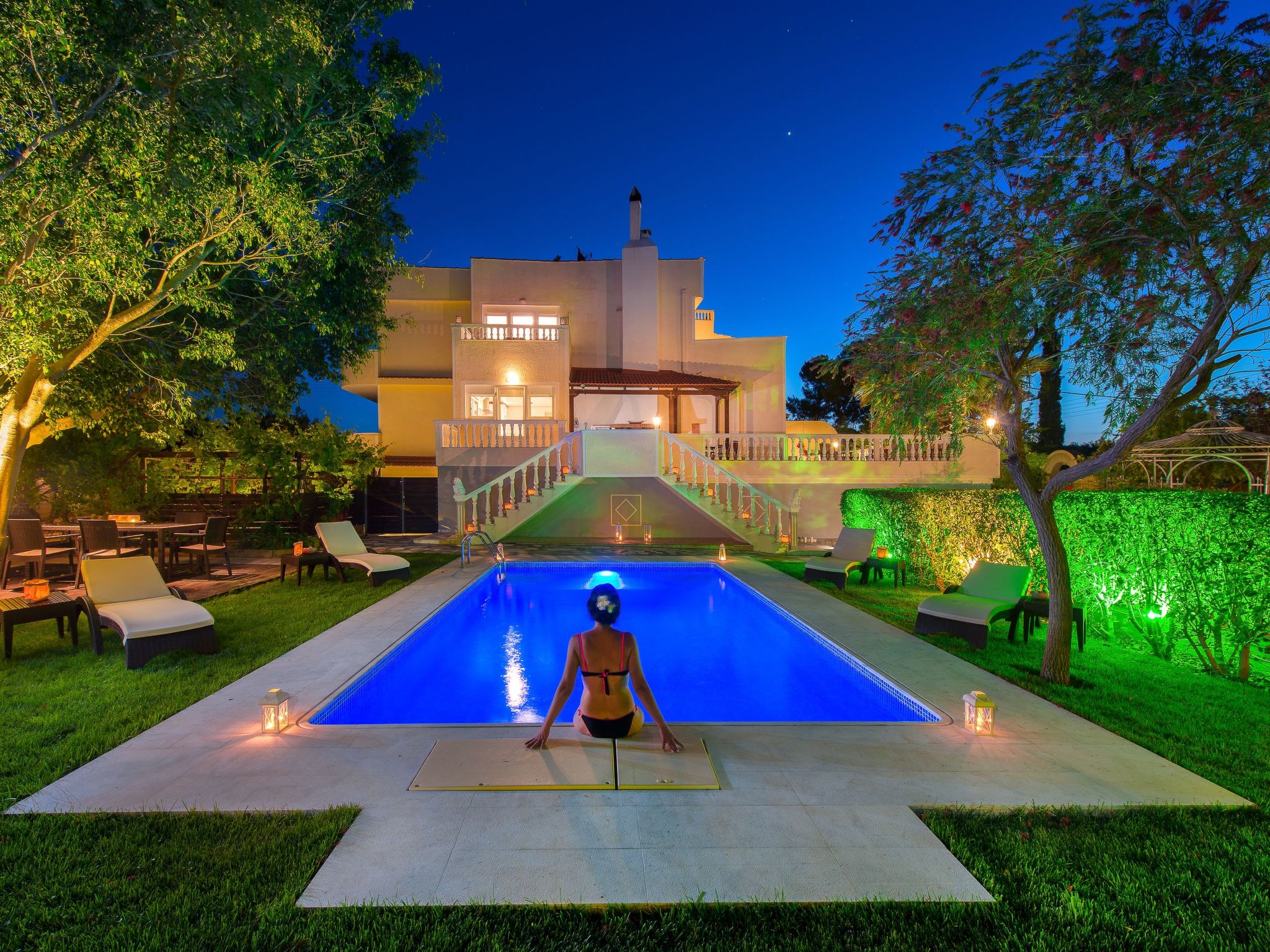 Villa Kleines Paradies-Binnen