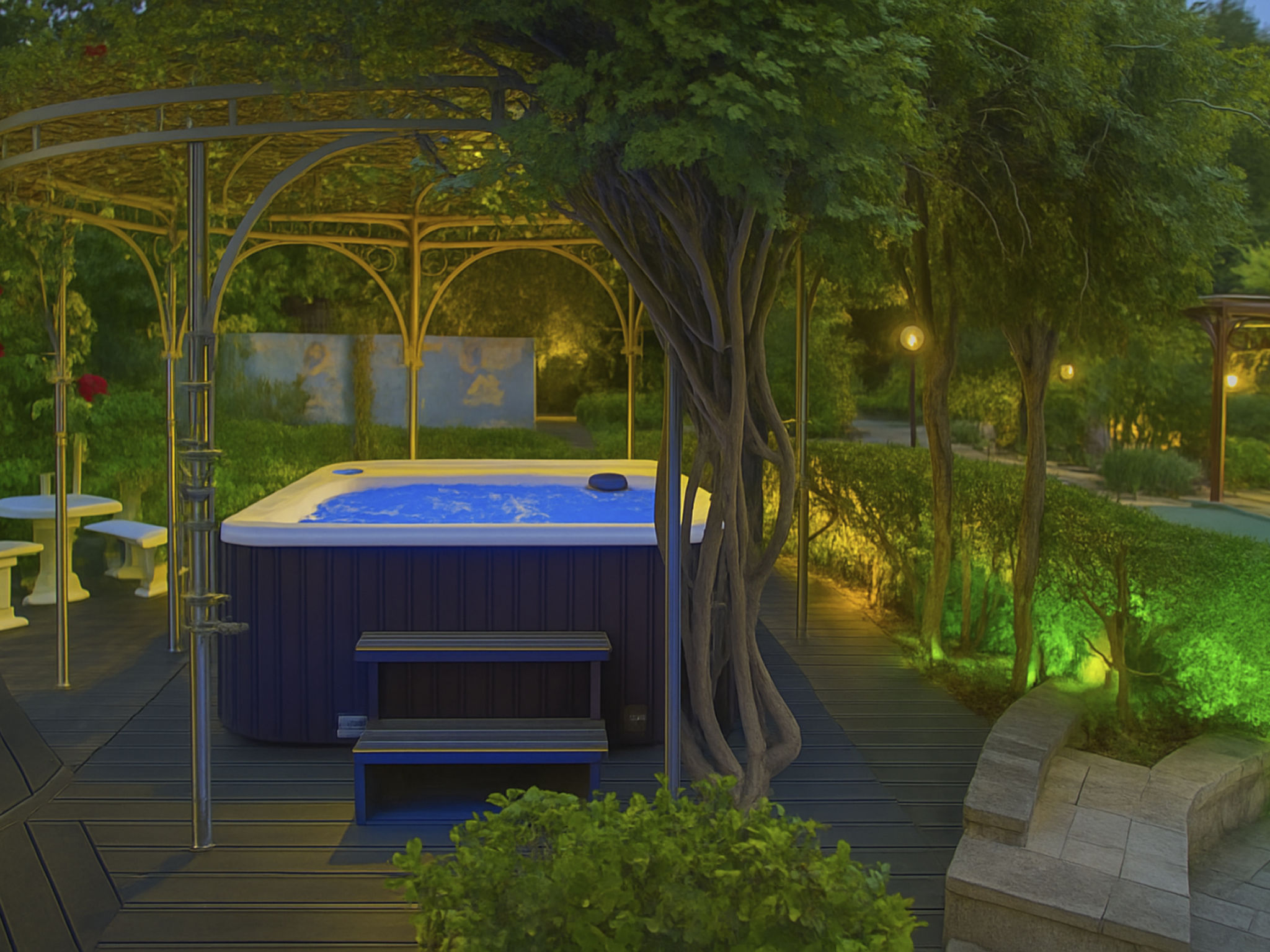 Villa Kleines Paradies-Binnen